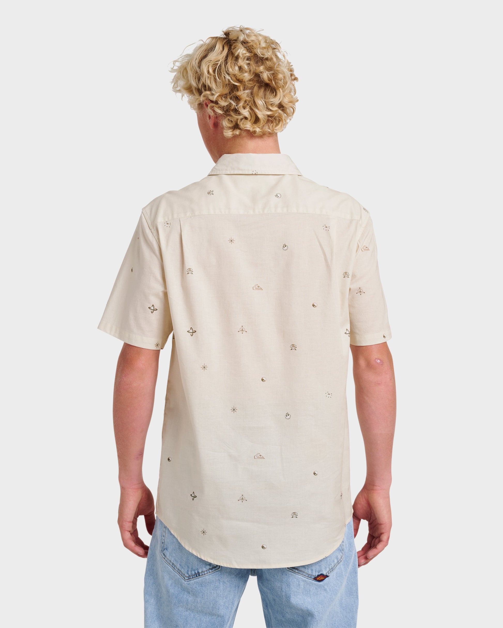 Mini Dimensions Classic Short Sleeve Shirt - Silver Birch Silver Birch Quick Silver
