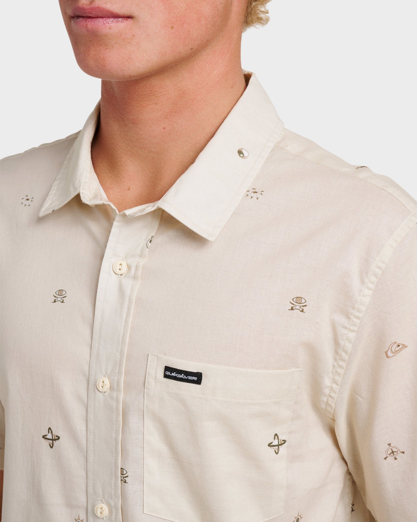 Mini Dimensions Classic Short Sleeve Shirt - Silver Birch Silver Birch Quick Silver