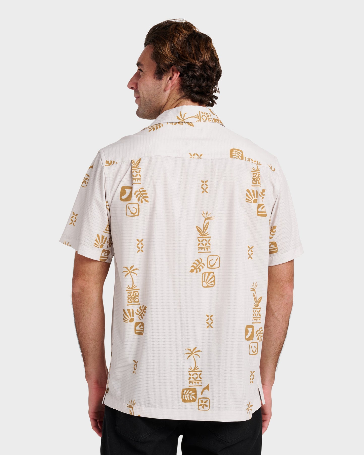 Waterman Mystic Fin Shirt - Moonbeam Moonbeam Quick Silver