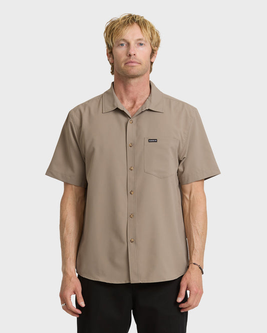 Allport Classic Short Sleeve Shirt - Fallen Rock Fallen Rock Quick Silver