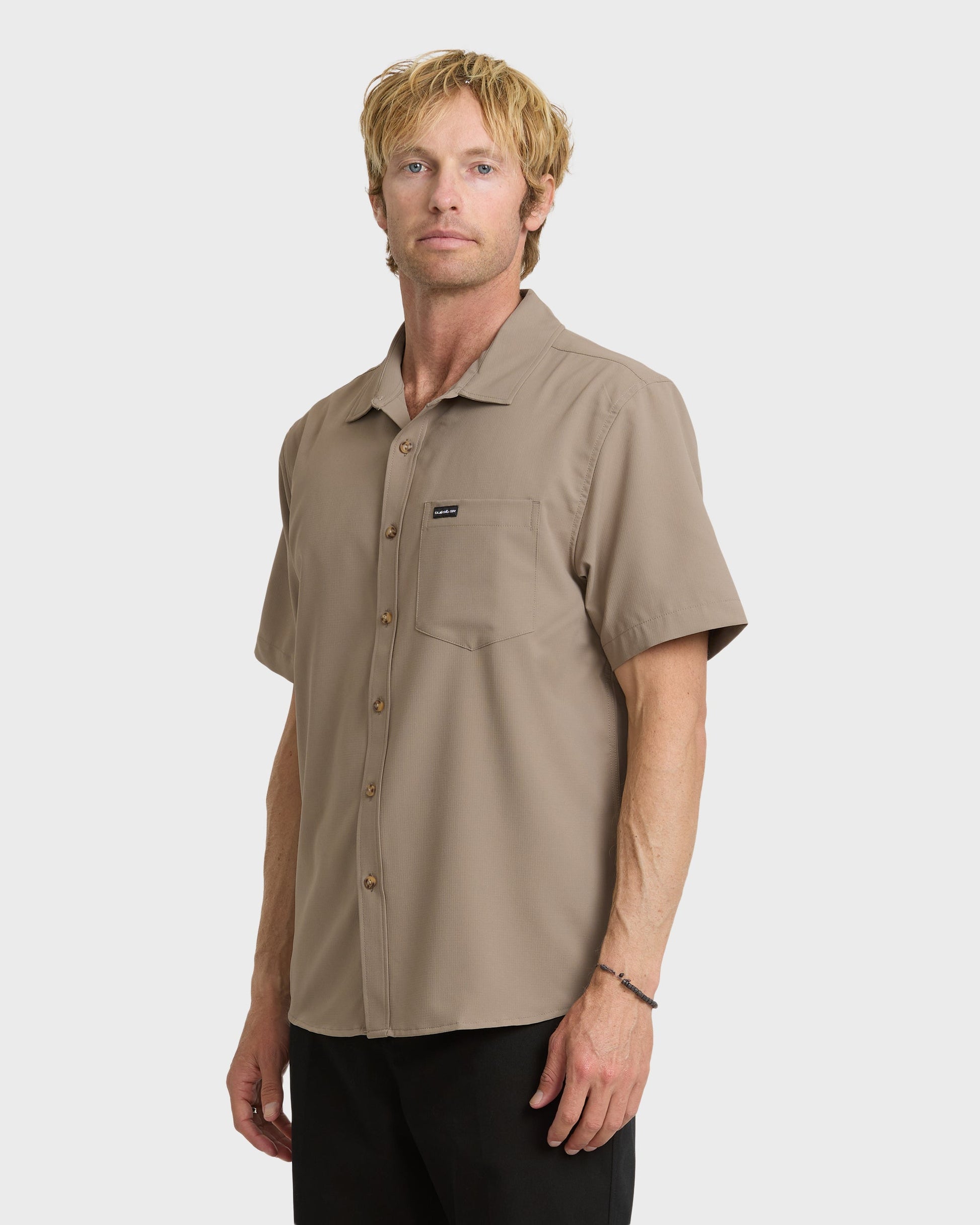 Allport Classic Short Sleeve Shirt - Fallen Rock Fallen Rock Quick Silver