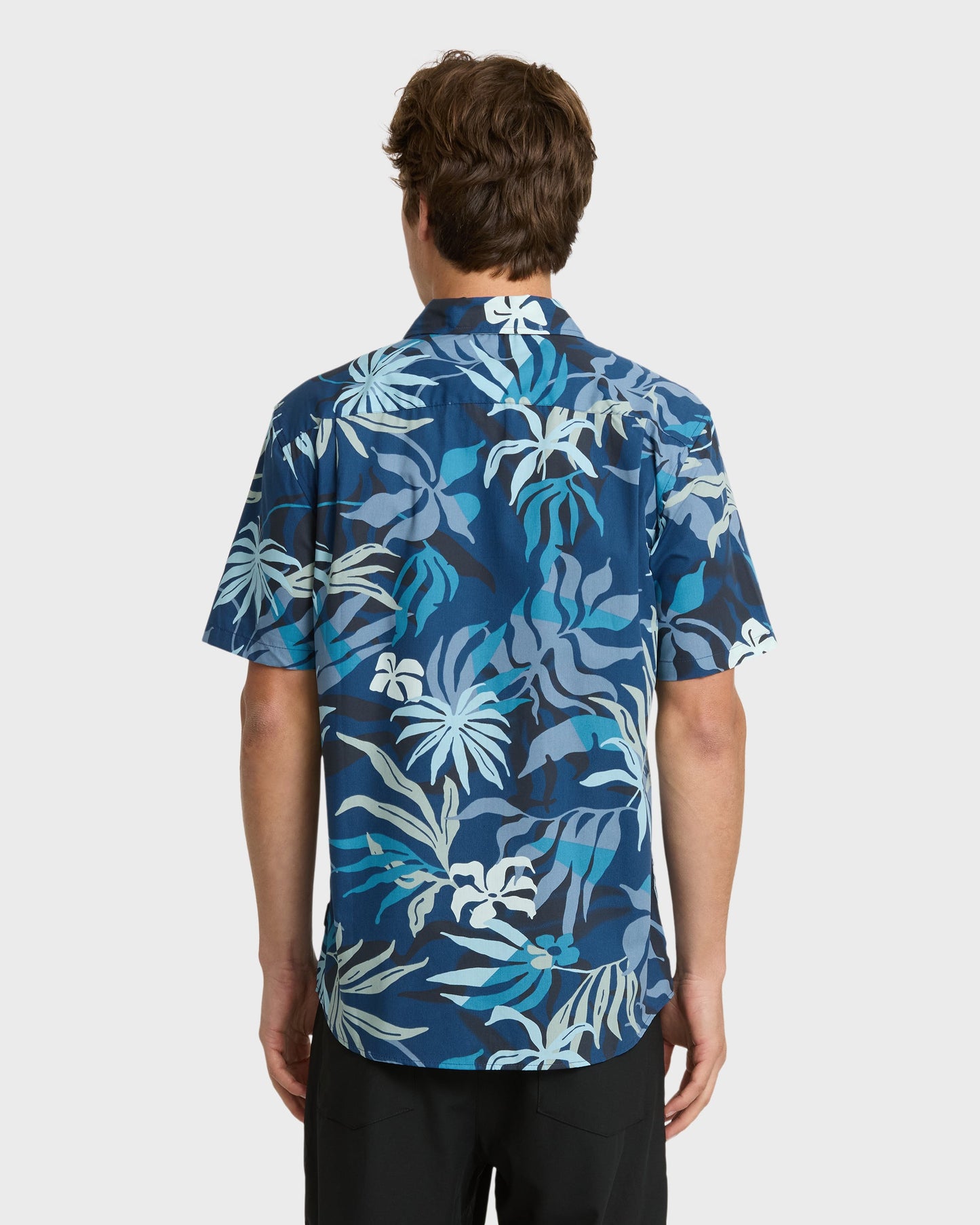Blueweed Classic Short Sleeve Shirt - Navy Navy Quick Silver