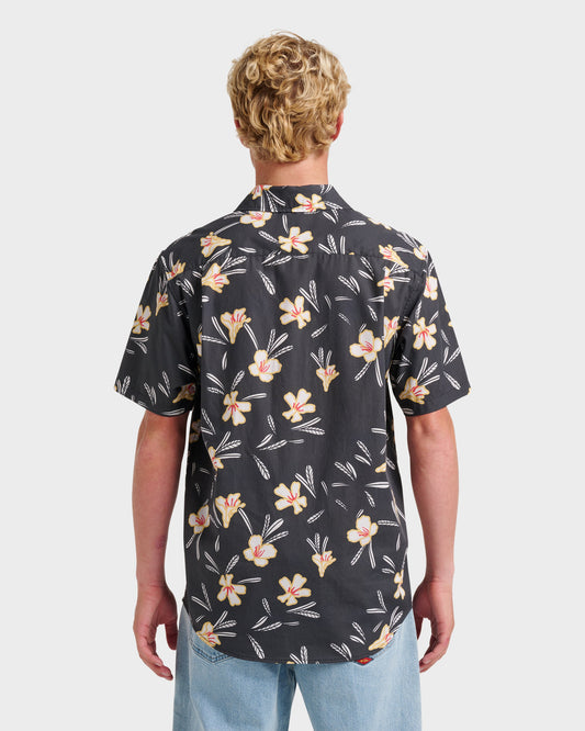 Kaneohe Classic Short Sleeve Shirt - Phantom Phantom Quick Silver
