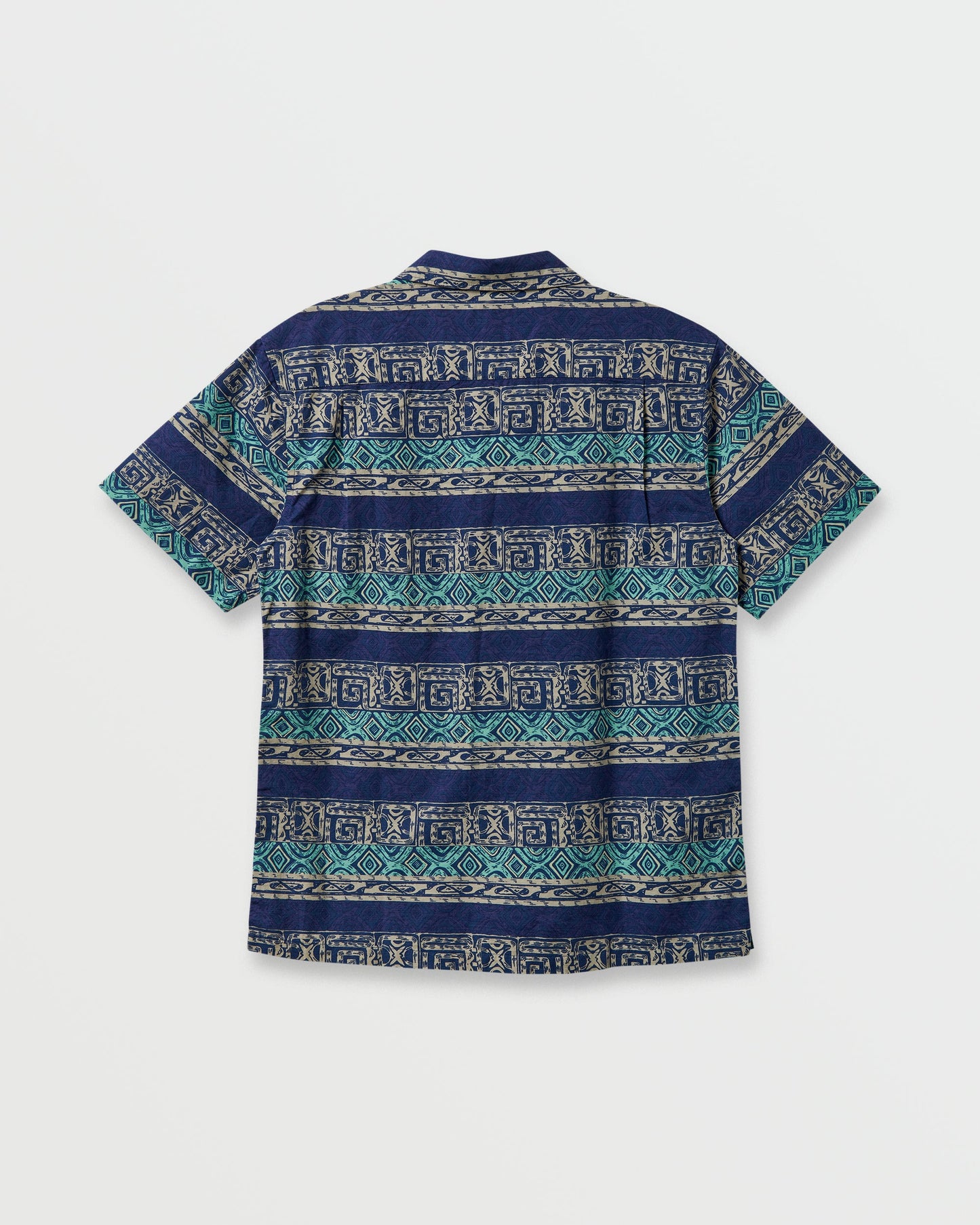 Global Heat Casual Short Sleeve Shirt - Turbo Blue Turbo Blue Quick Silver