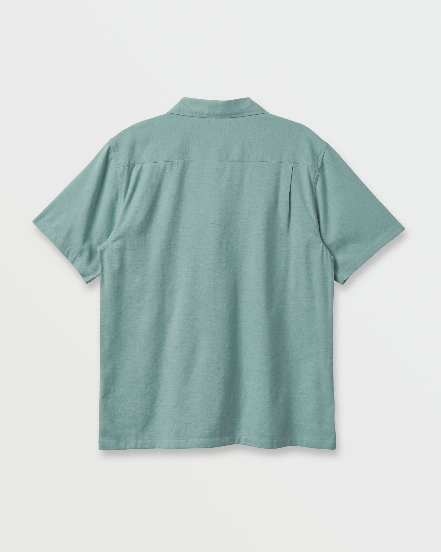 Flecky Island Short Sleeve Shirt - Jade Grey Jade Grey Quick Silver