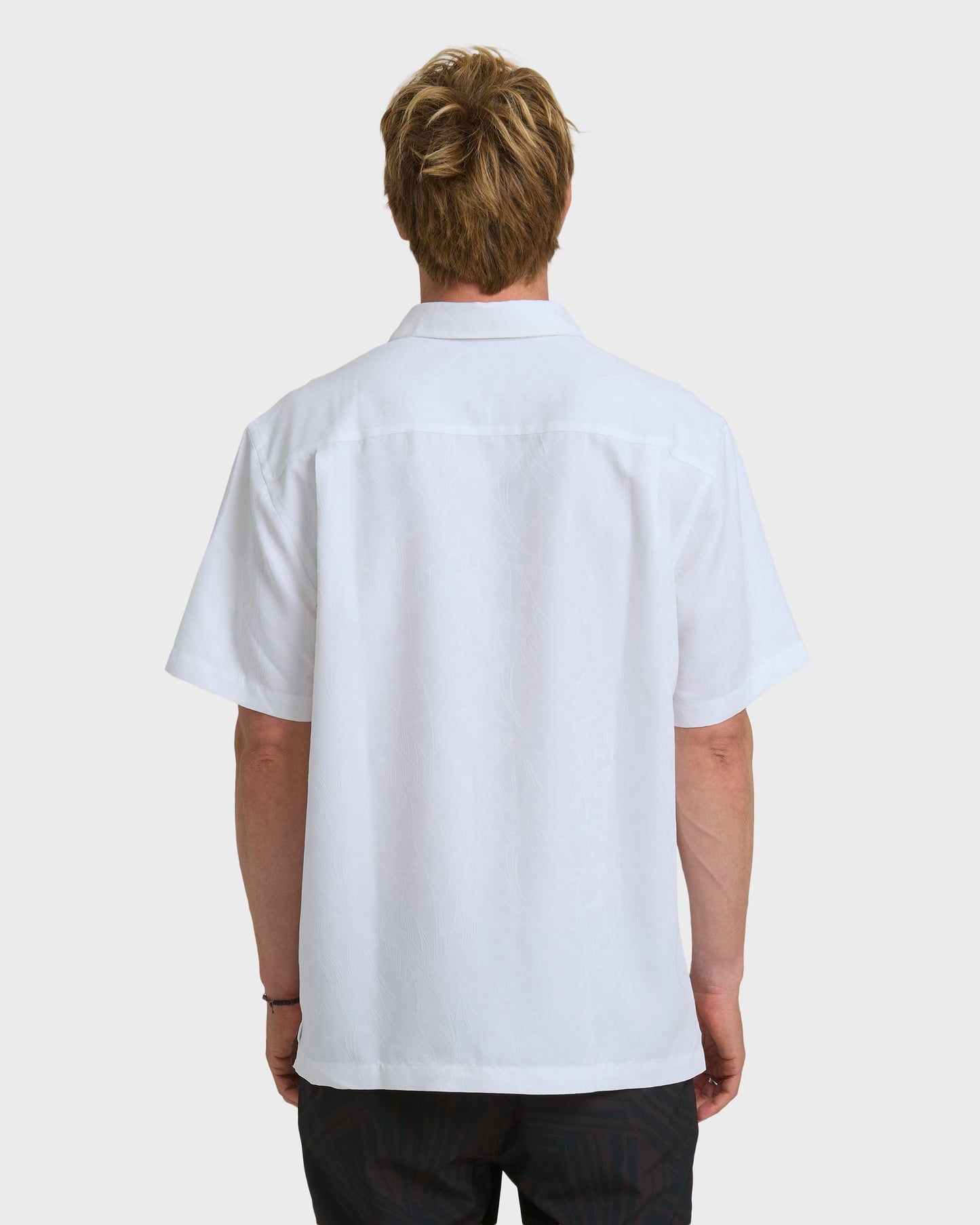 Waterman Island Jungle Shirt - White White Quick Silver