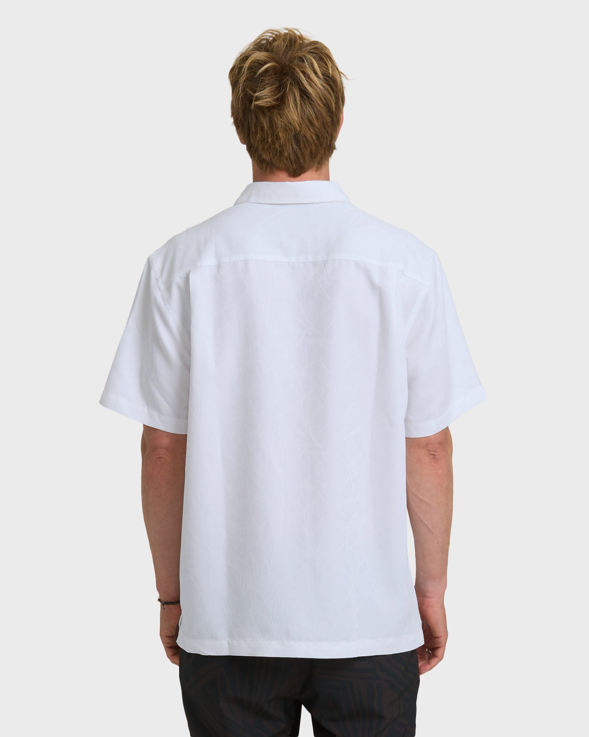 Waterman Island Jungle Shirt - White White Quick Silver