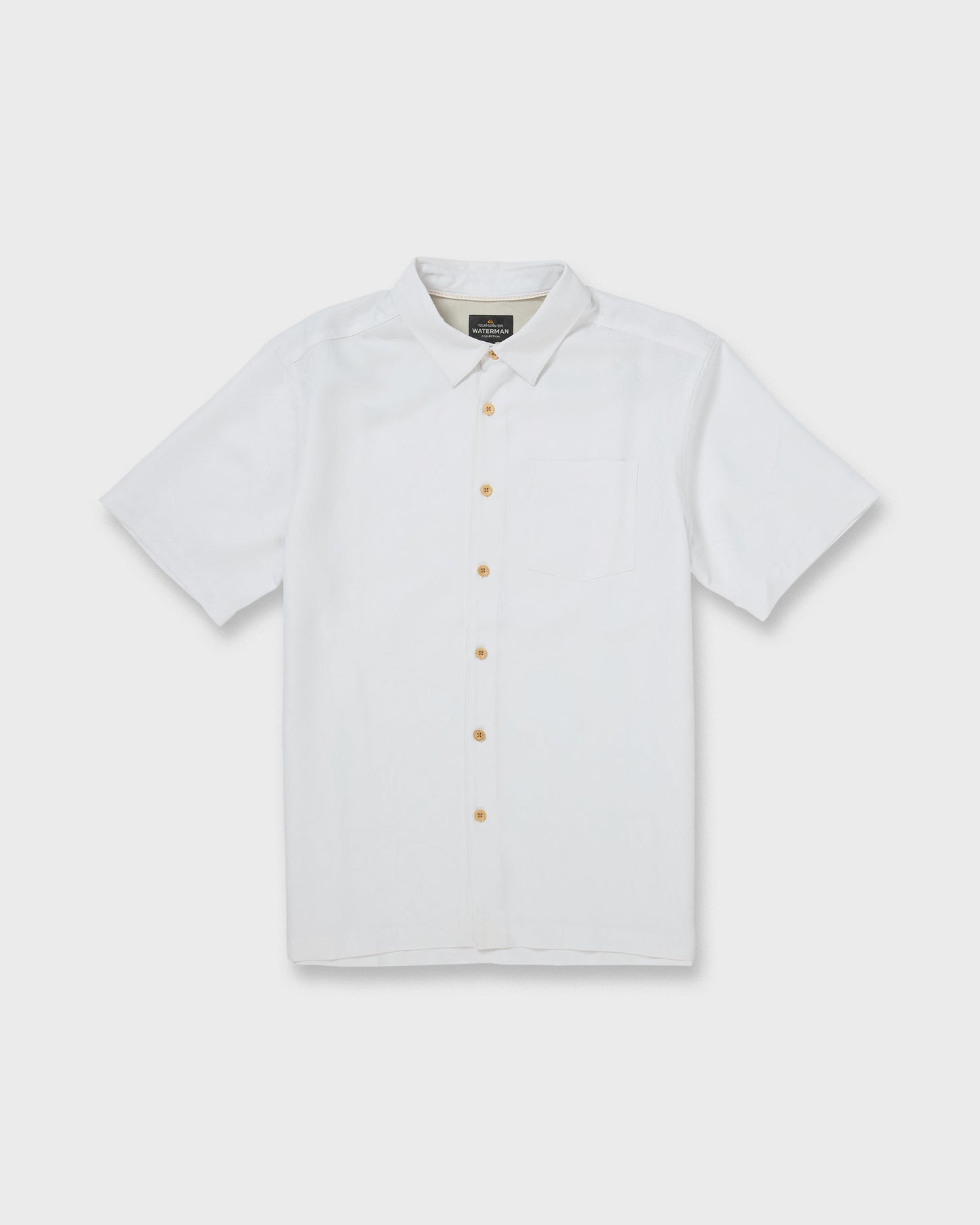 Waterman Island Jungle Shirt - White White Quick Silver