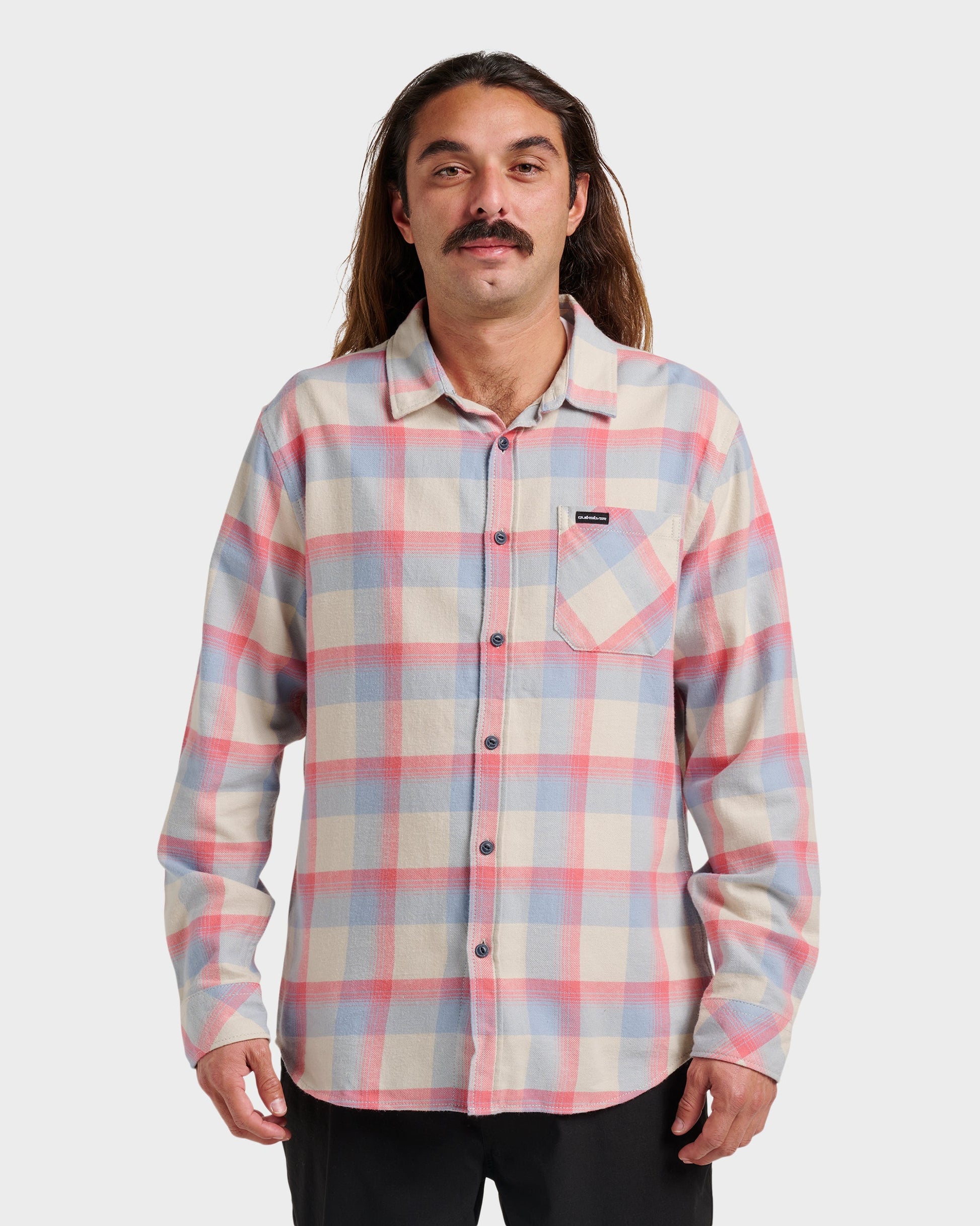Penmar Check Flannel Shirt - Moonstruck Moonstruck Quick Silver
