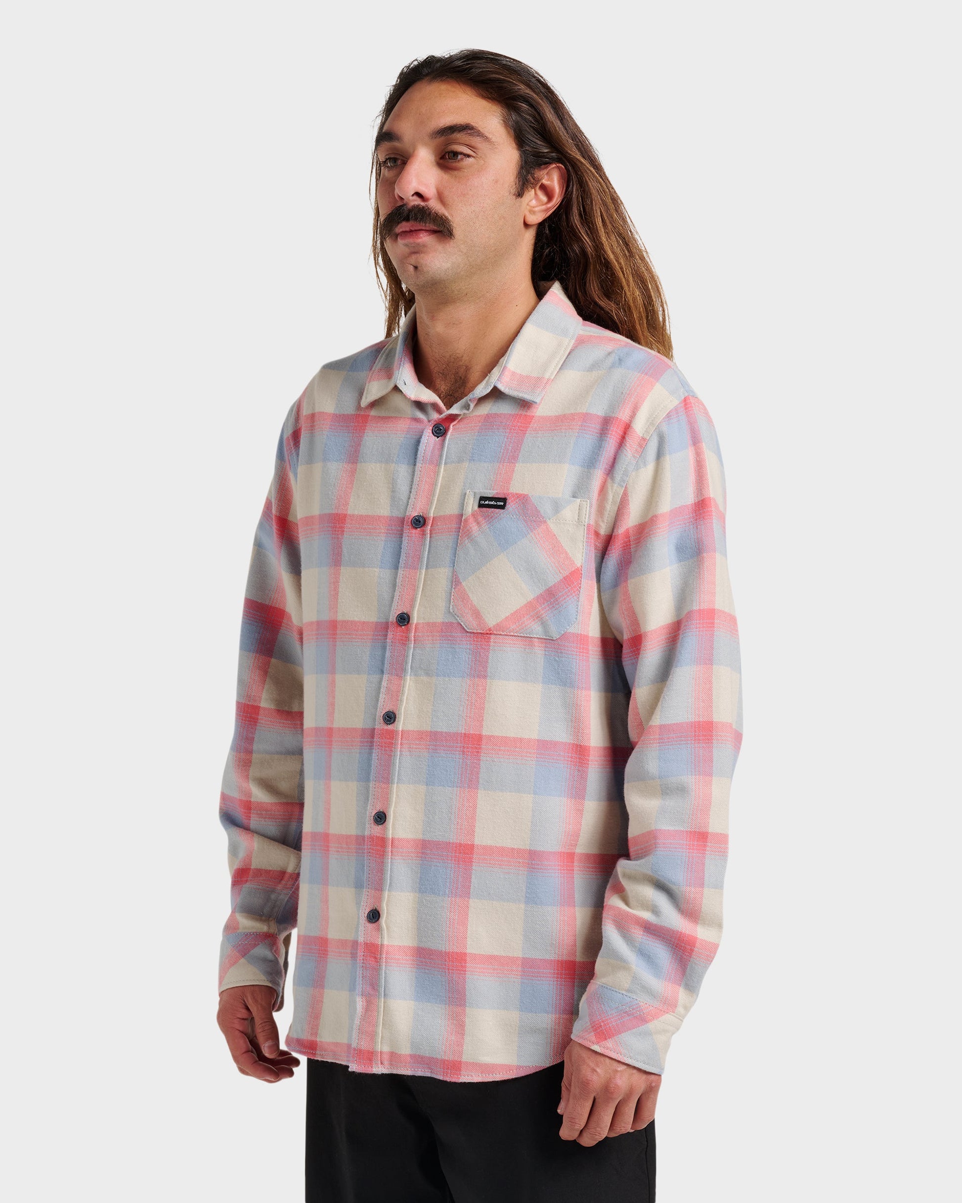Penmar Check Flannel Shirt - Moonstruck Moonstruck Quick Silver