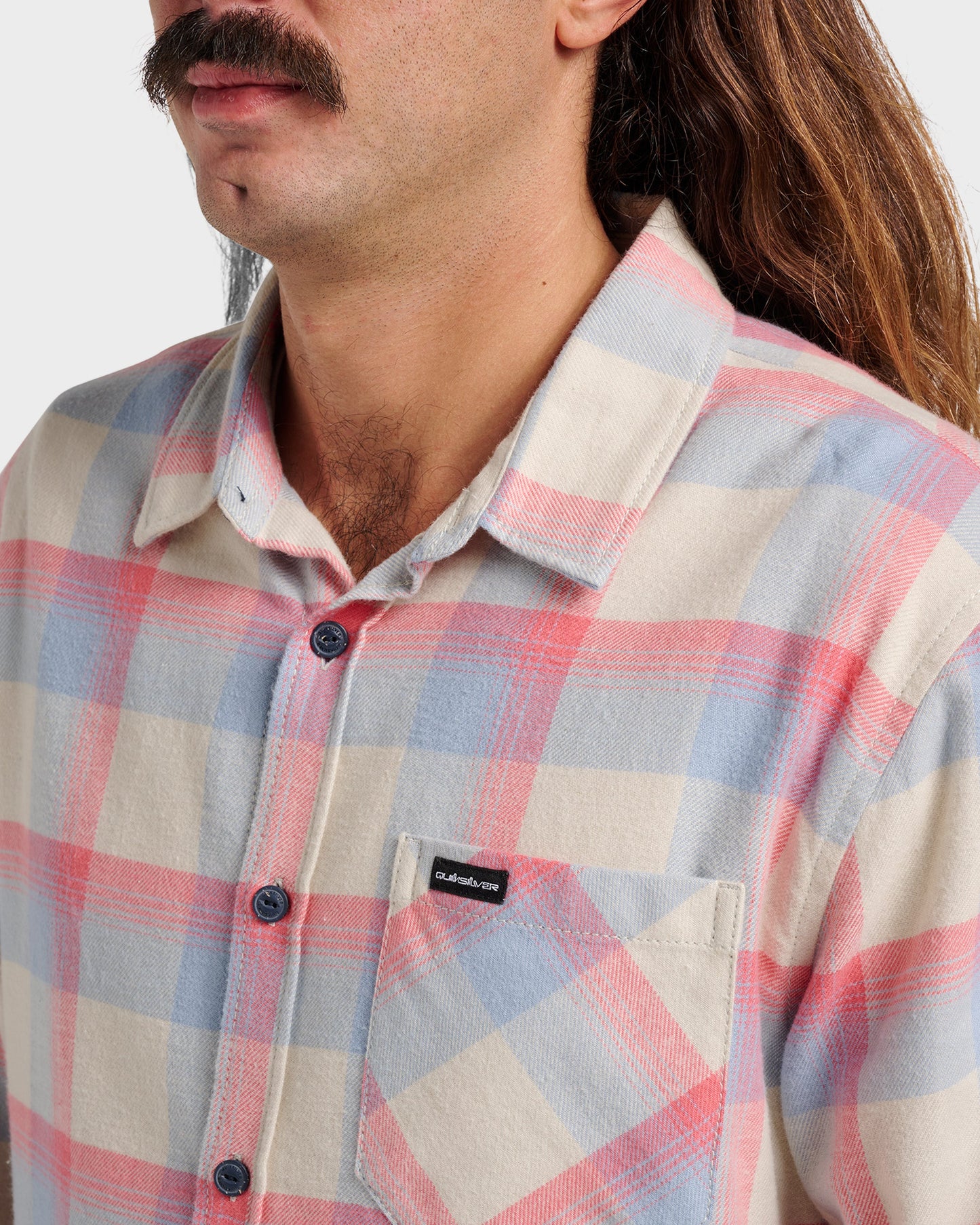 Penmar Check Flannel Shirt - Moonstruck Moonstruck Quick Silver