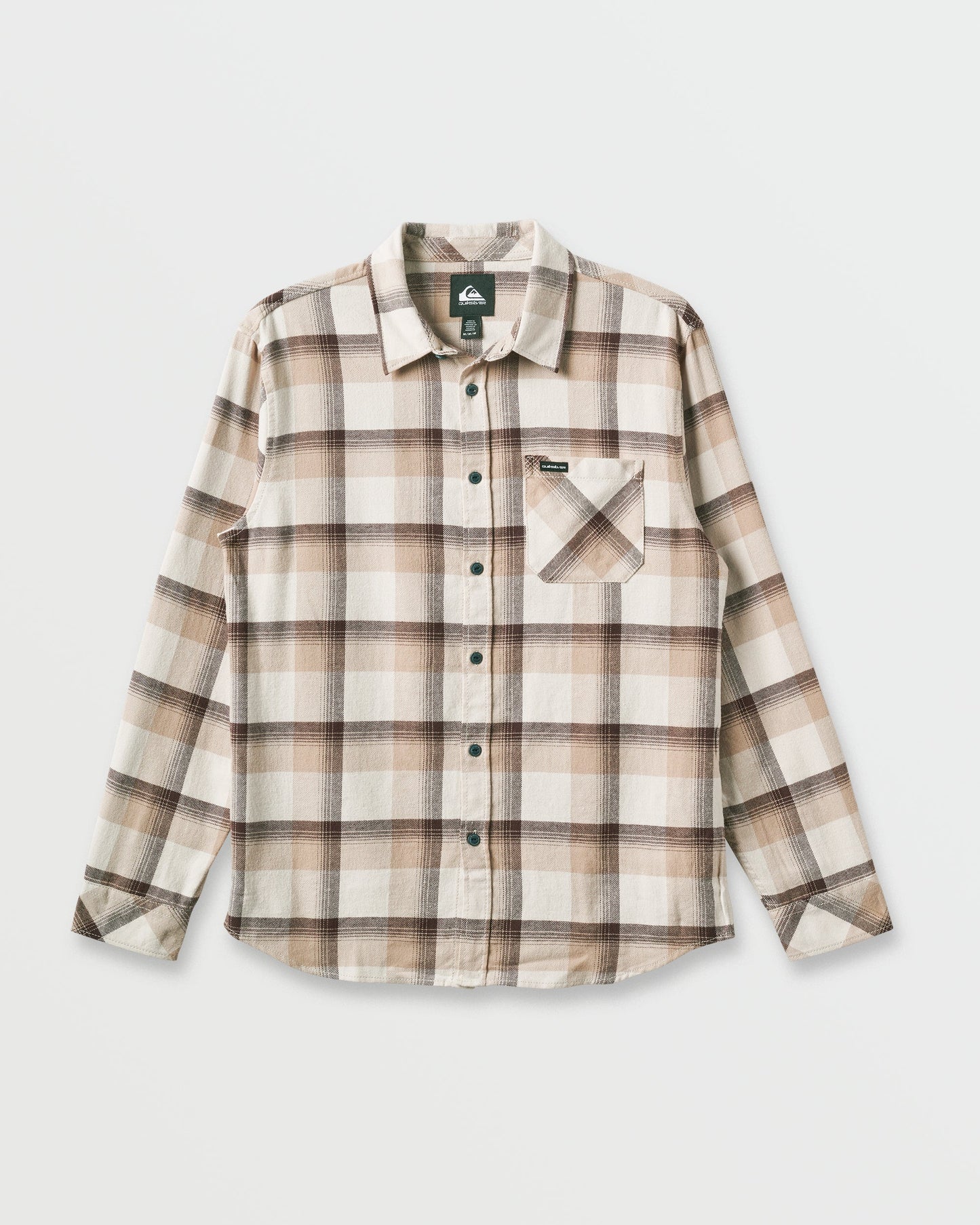 Penmar Check Flannel Shirt - Silver Birch Silver Birch Quick Silver