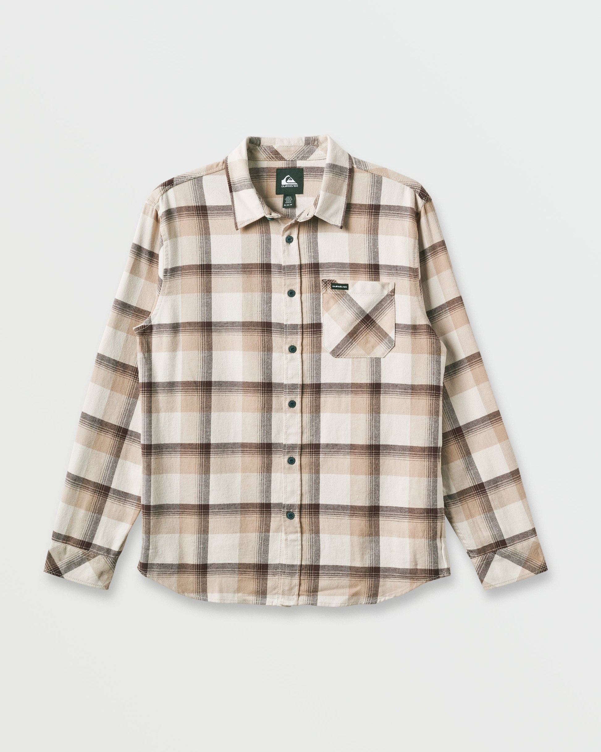 Penmar Check Flannel Shirt - Silver Birch Silver Birch Quick Silver