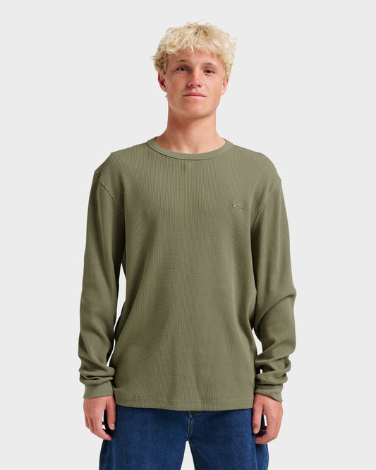 Nelson Long Sleeve Thermal Top - Fallen Rock Fallen Rock Quick Silver