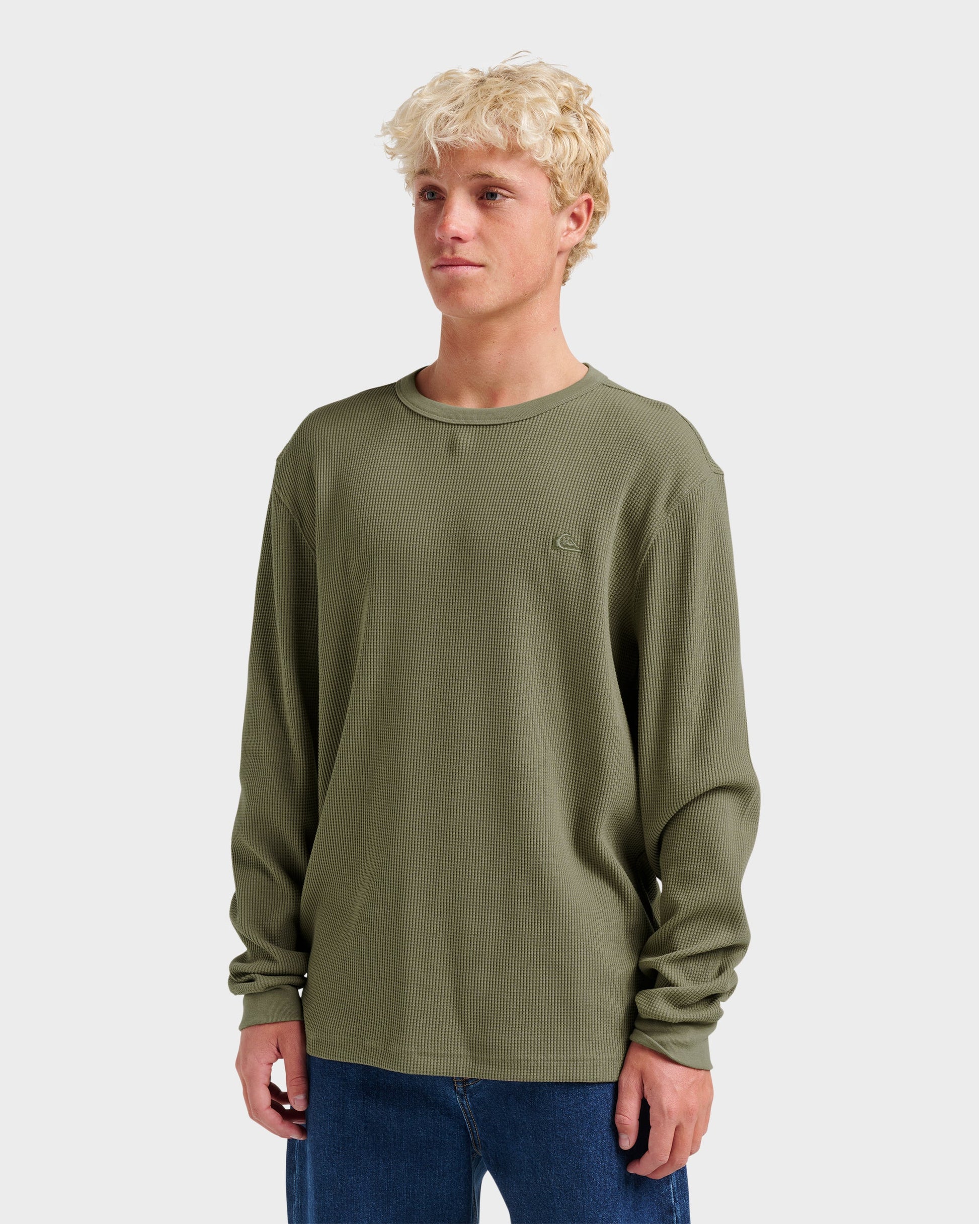 Nelson Long Sleeve Thermal Top - Fallen Rock Fallen Rock Quick Silver