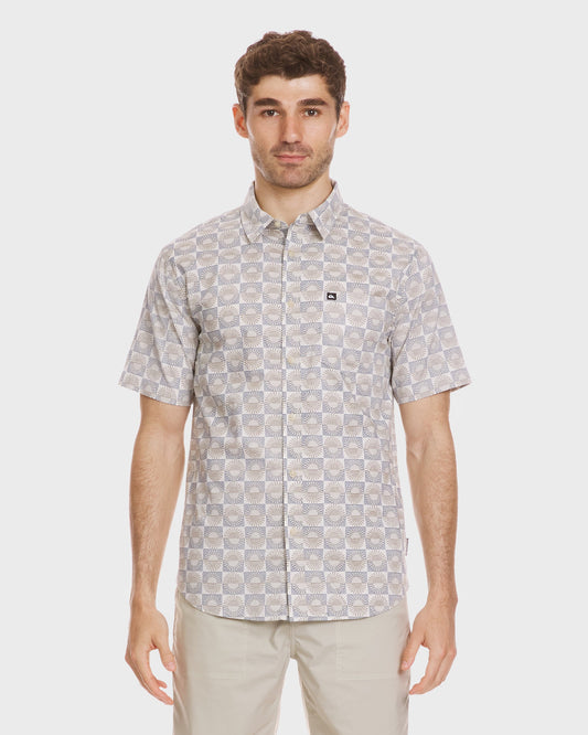 Florever Classic Short Sleeve Shirt - Silver Birch Silver Birch Quick Silver