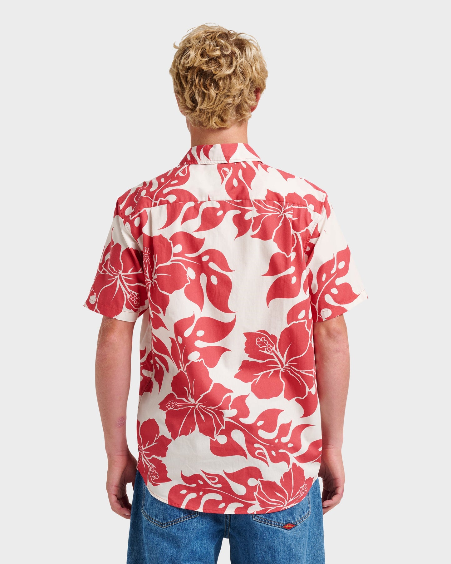 Oceanview Classic Short Sleeve Shirt - Mineral Red Mineral Red Quick Silver