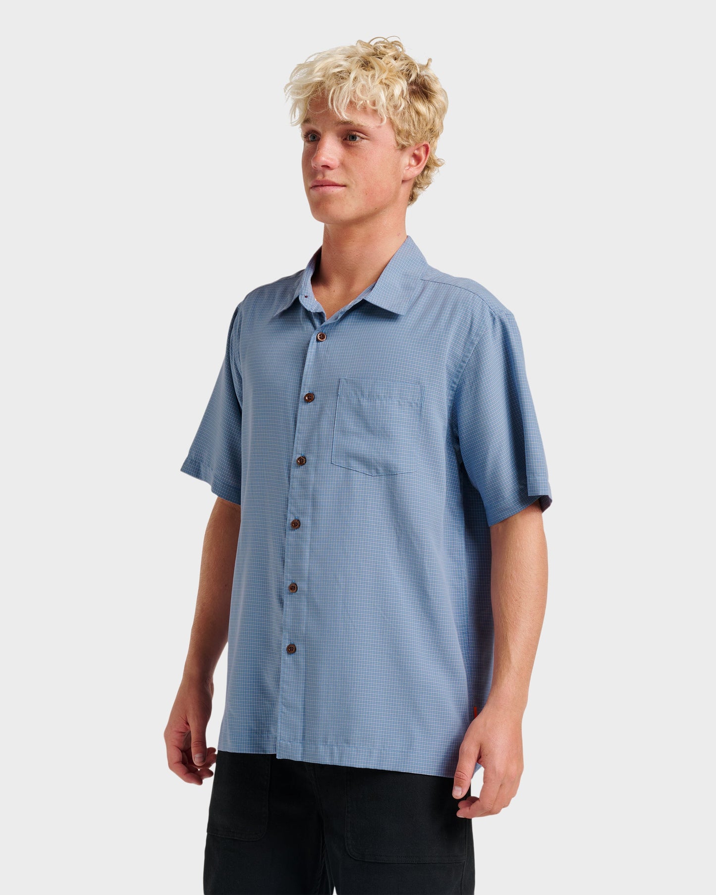 Waterman Check Out Shirt - Flint Stone Flint Stone Quick Silver
