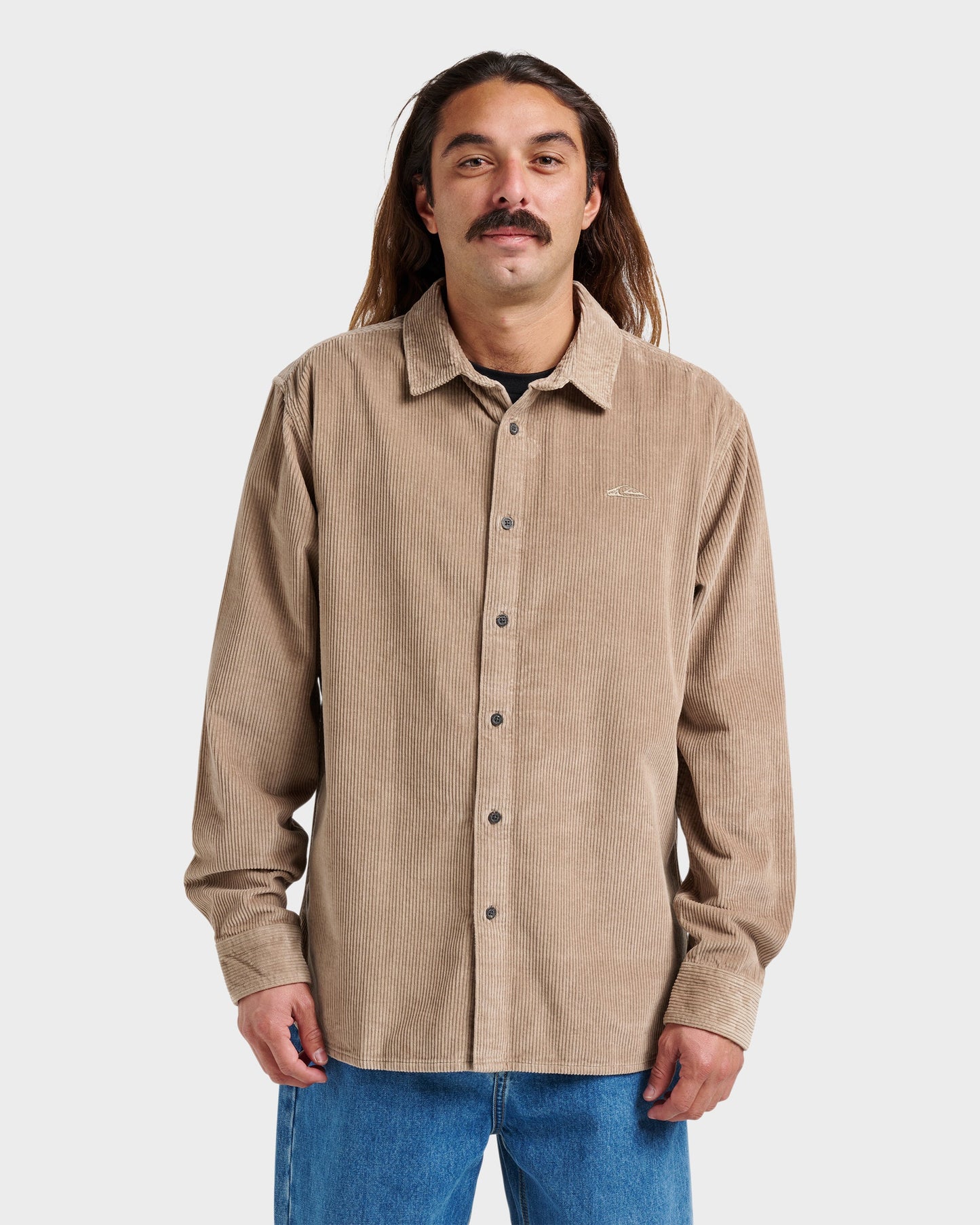 Cord Long Sleeve Shirt - Fallen Rock Fallen Rock Quick Silver