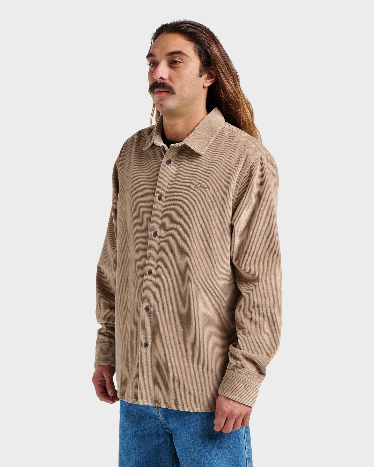 Cord Long Sleeve Shirt - Fallen Rock Fallen Rock Quick Silver