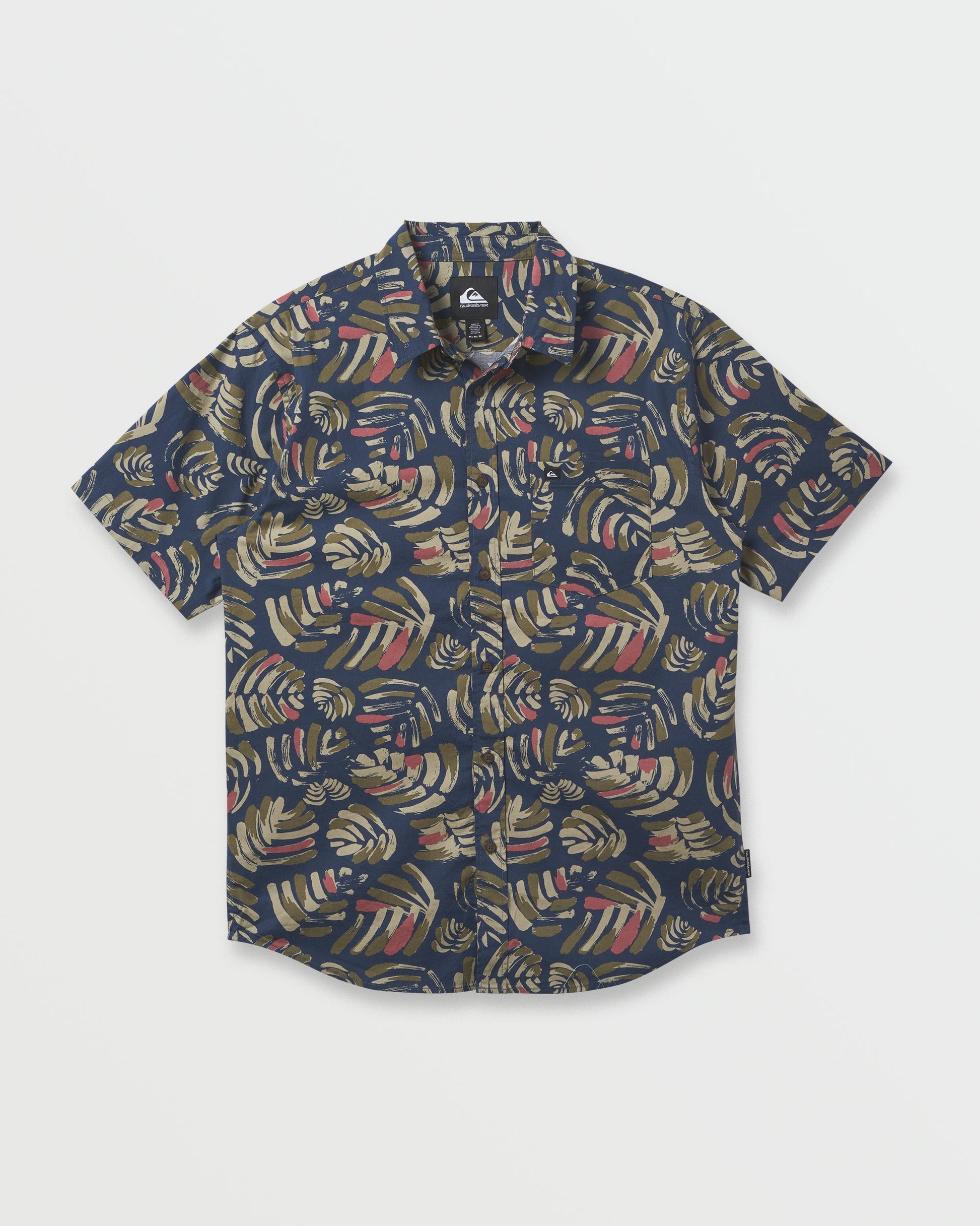 Shades Classic Stretch Short Sleeve Shirt - Eclipse Eclipse Quick Silver
