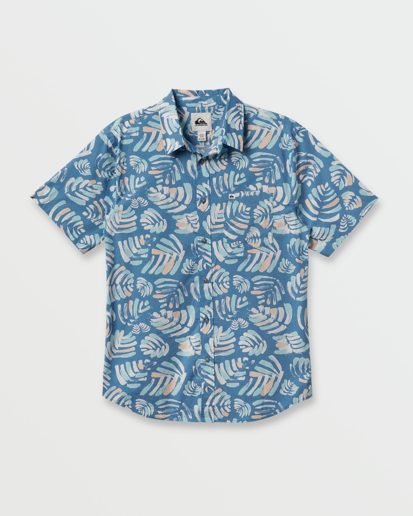 Shades Classic Stretch Short Sleeve Shirt - Niagara Niagara Quick Silver