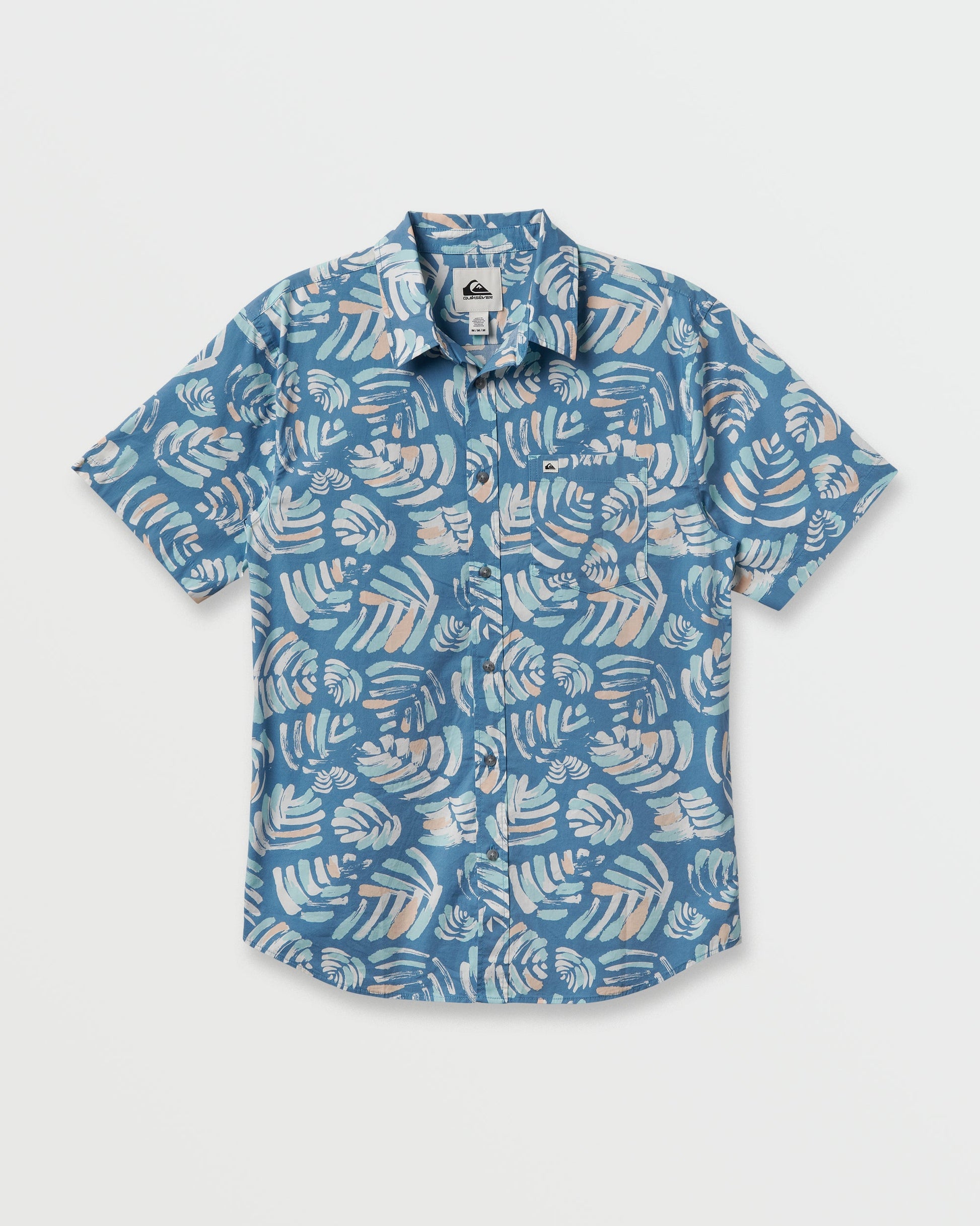 Shades Classic Stretch Short Sleeve Shirt - Niagara Niagara Quick Silver