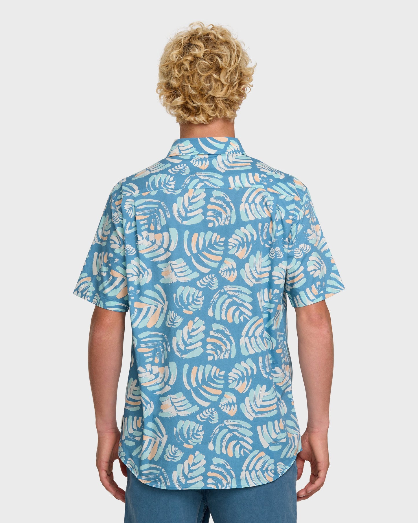Shades Classic Stretch Short Sleeve Shirt - Niagara Niagara Quick Silver