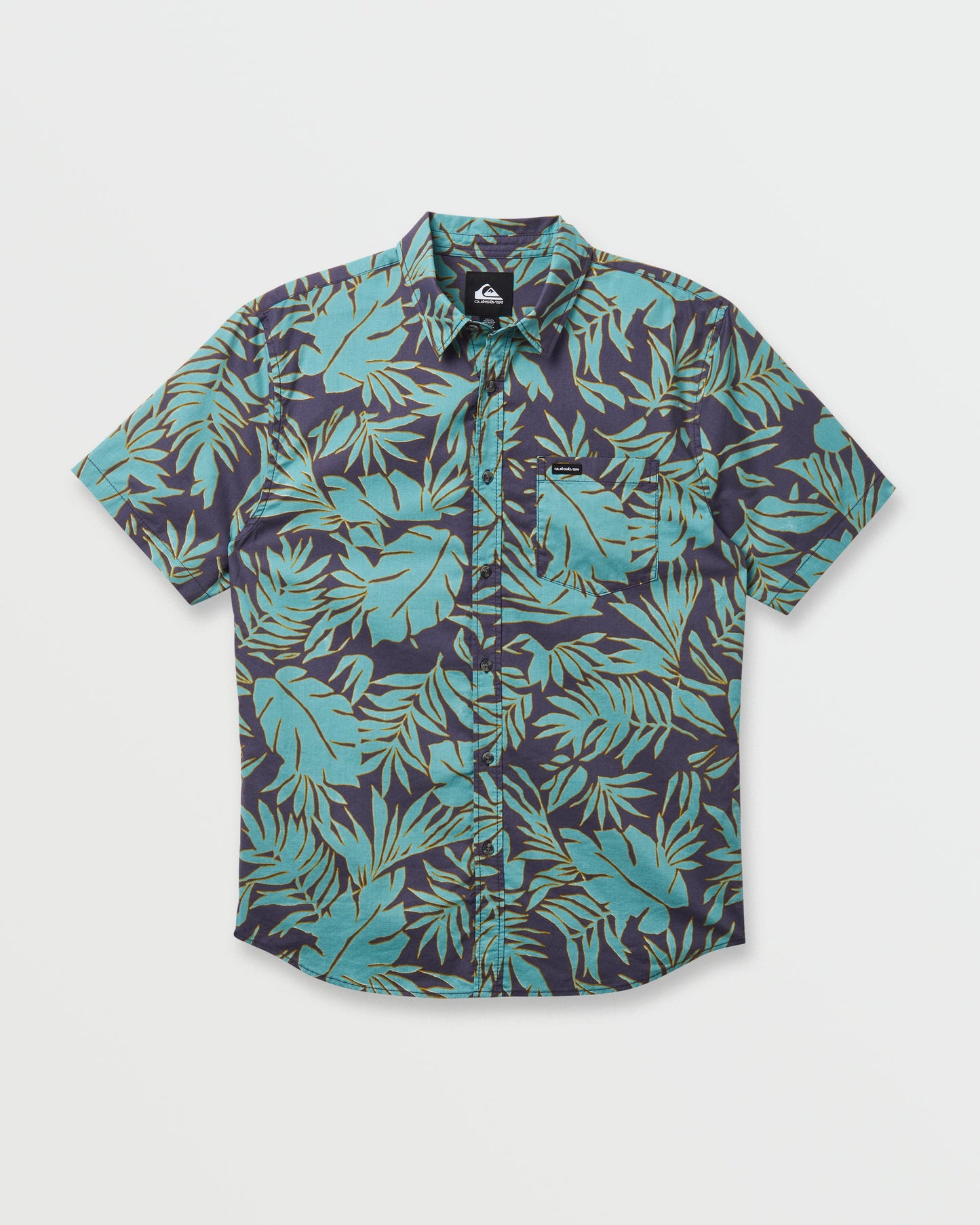 Palm Trip Classic Short Sleeve Shirt - Graystone Graystone Quick Silver