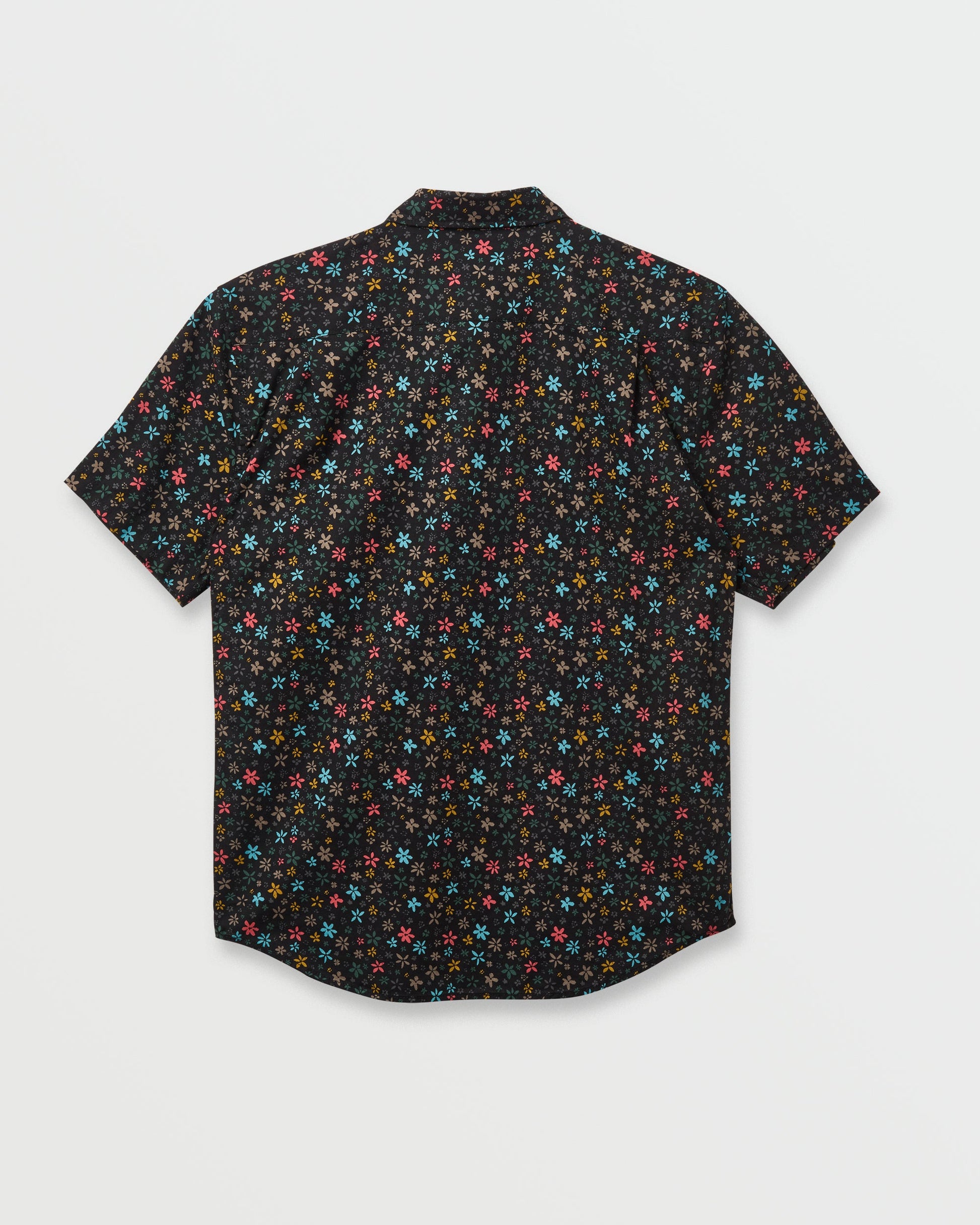 Ditsy Mini Classic Short Sleeve Shirt - Eclipse Eclipse Quick Silver