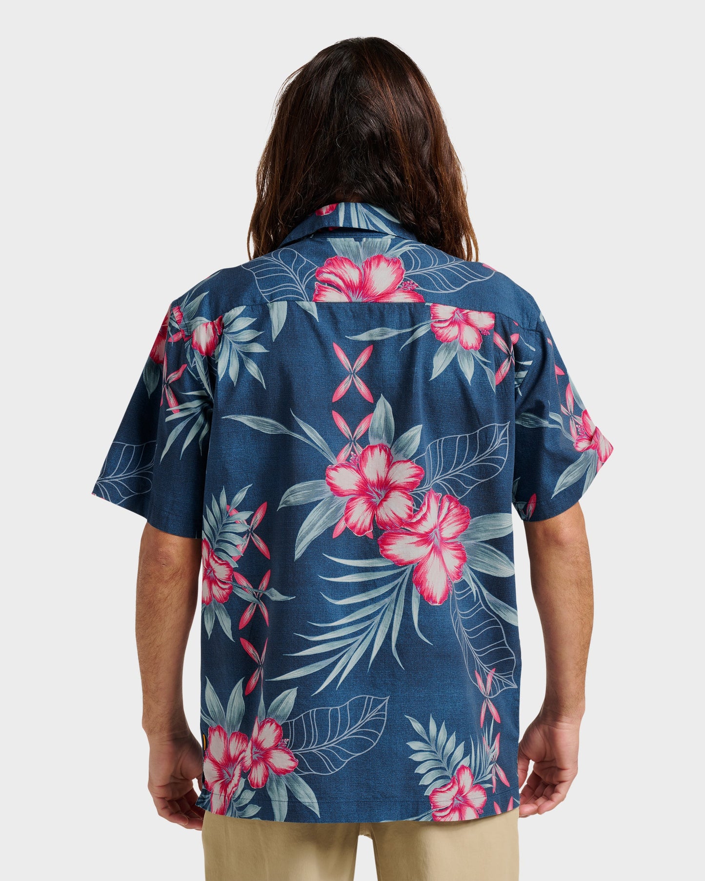 Waterman Playita Floral Shirt - Sargasso Sea Sargasso Sea Quick Silver