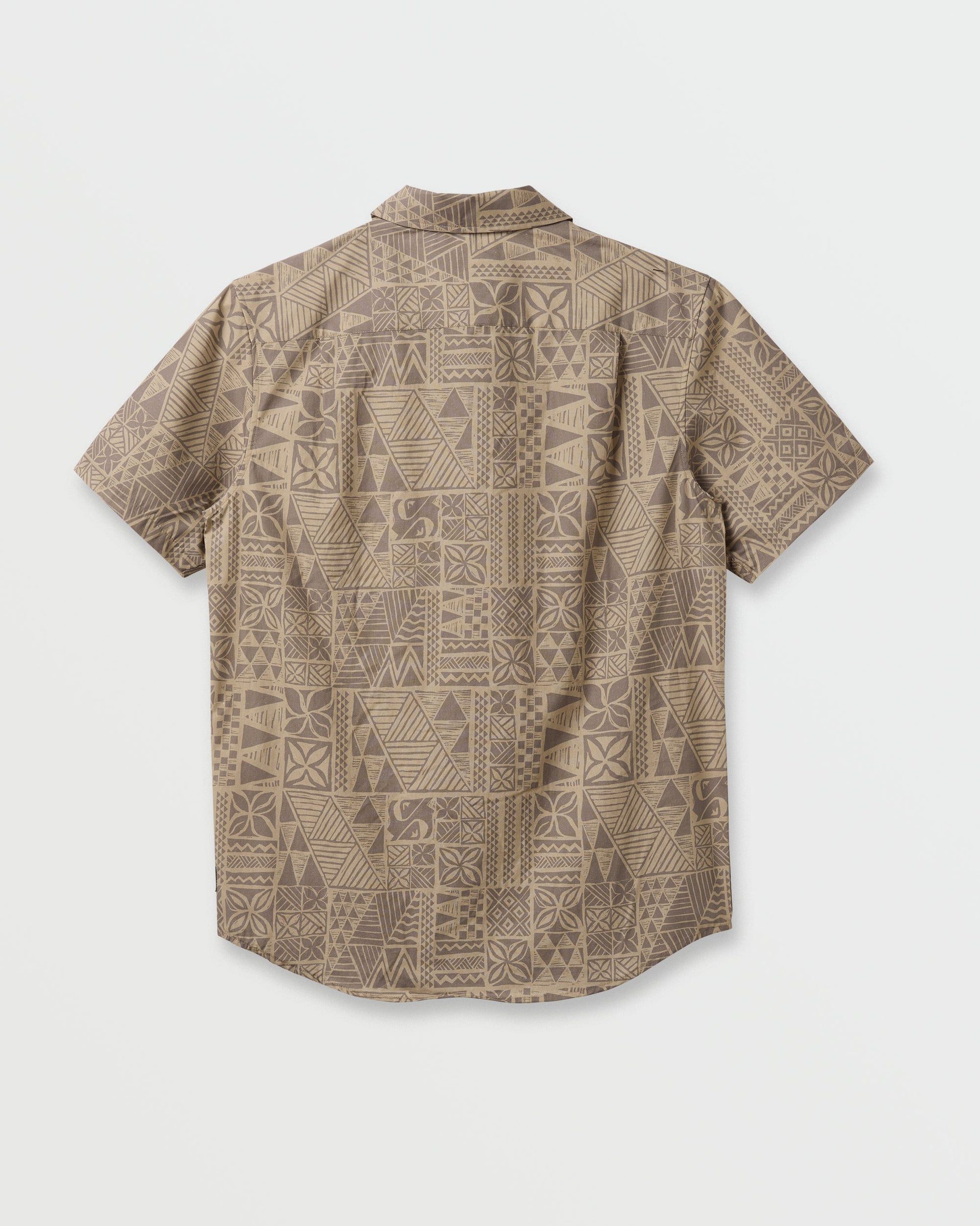 Makaha Classic Short Sleeve Shirt - Twill Twill Quick Silver