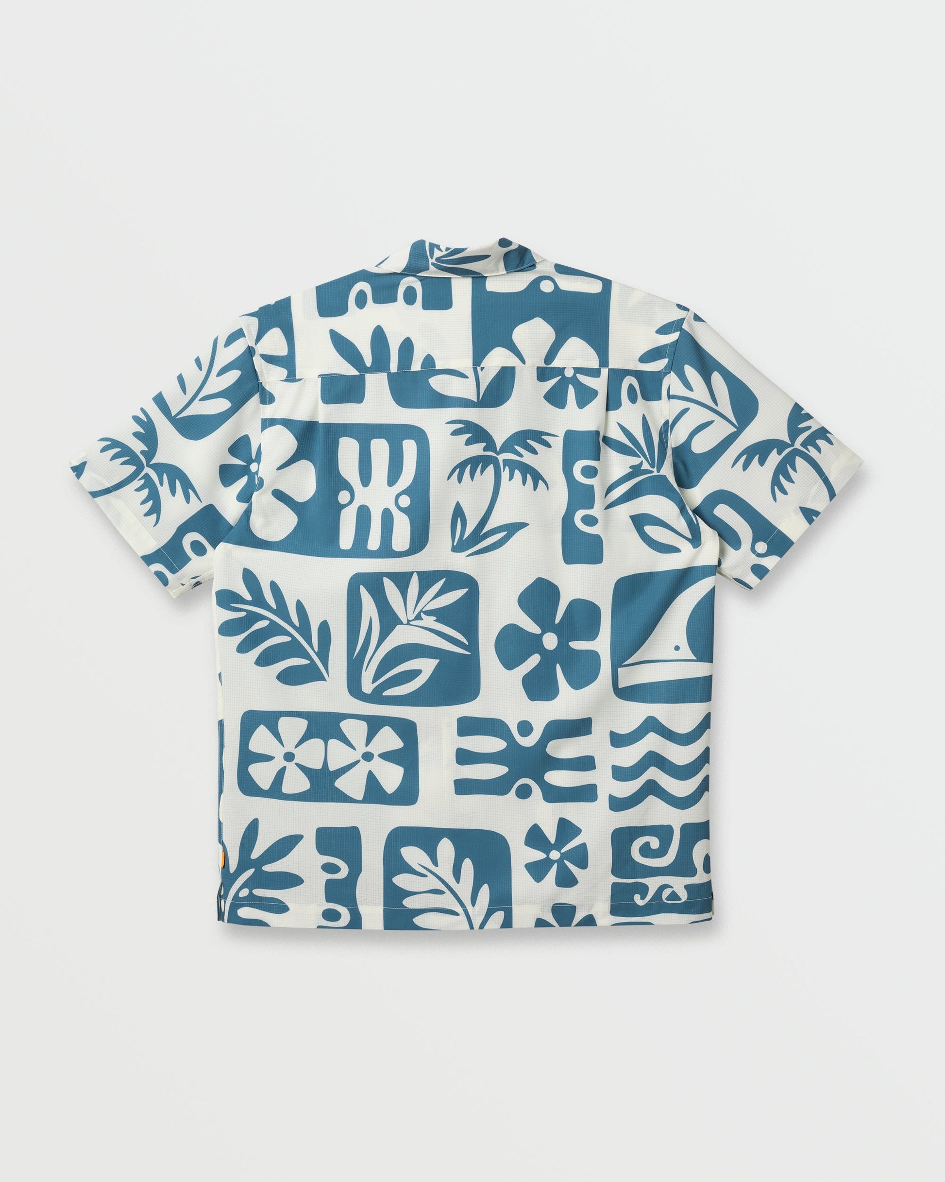 Waterman Dunes Shirt - White White Quick Silver