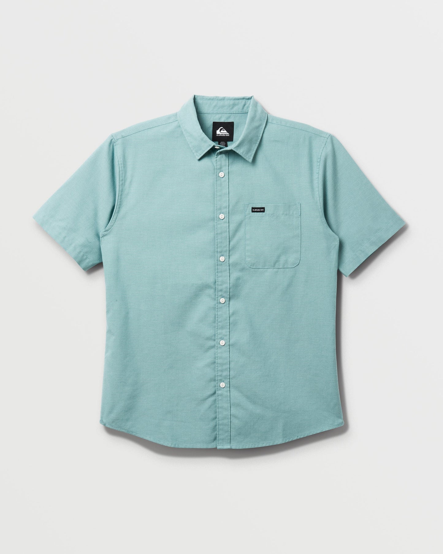 Shoreline Classic Short Sleeve Shirt - Dusty Turquoise Dusty Turquoise Quick Silver