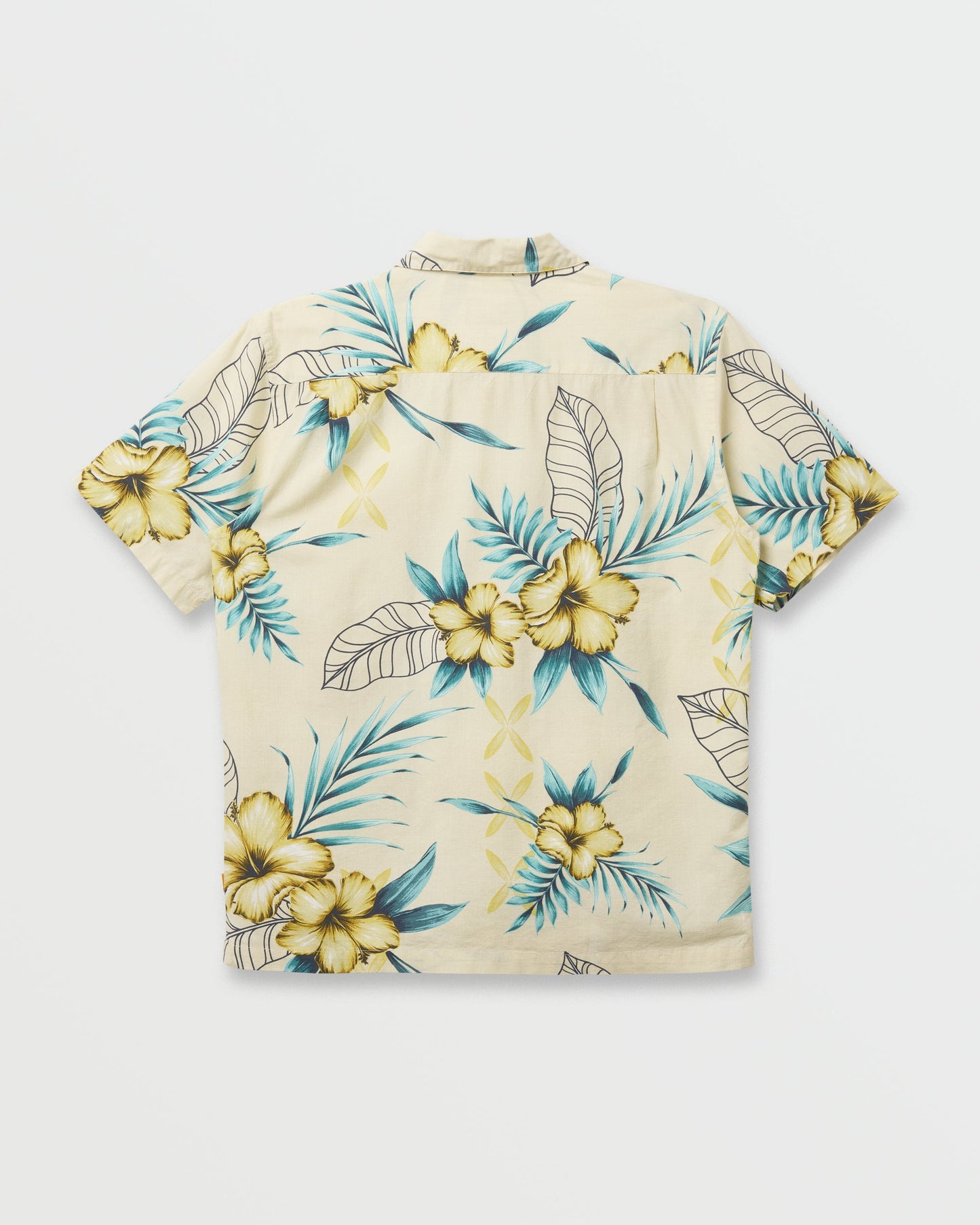 Waterman Playita Floral Shirt - Hay Hay Quick Silver