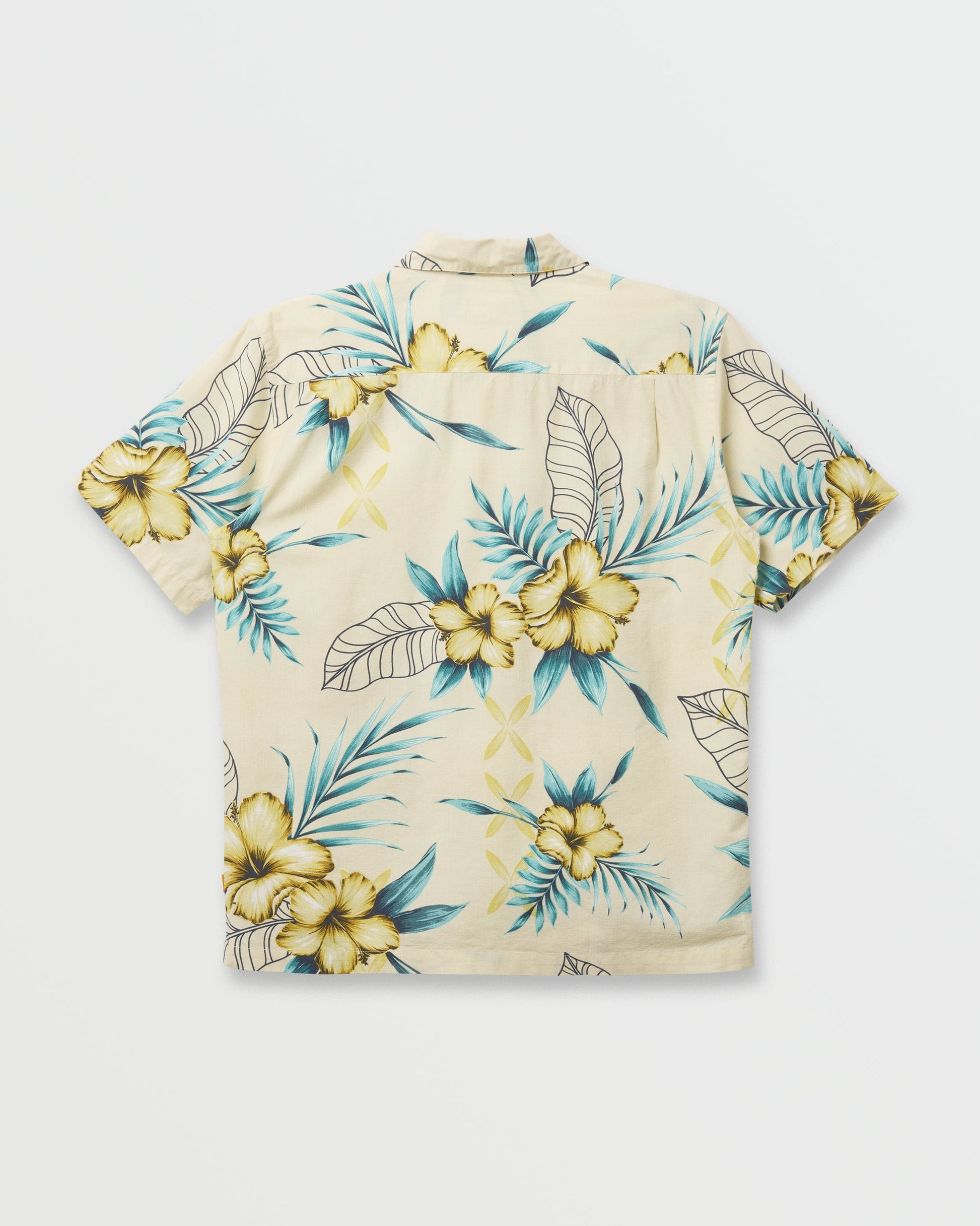 Waterman Playita Floral Shirt - Hay Hay Quick Silver
