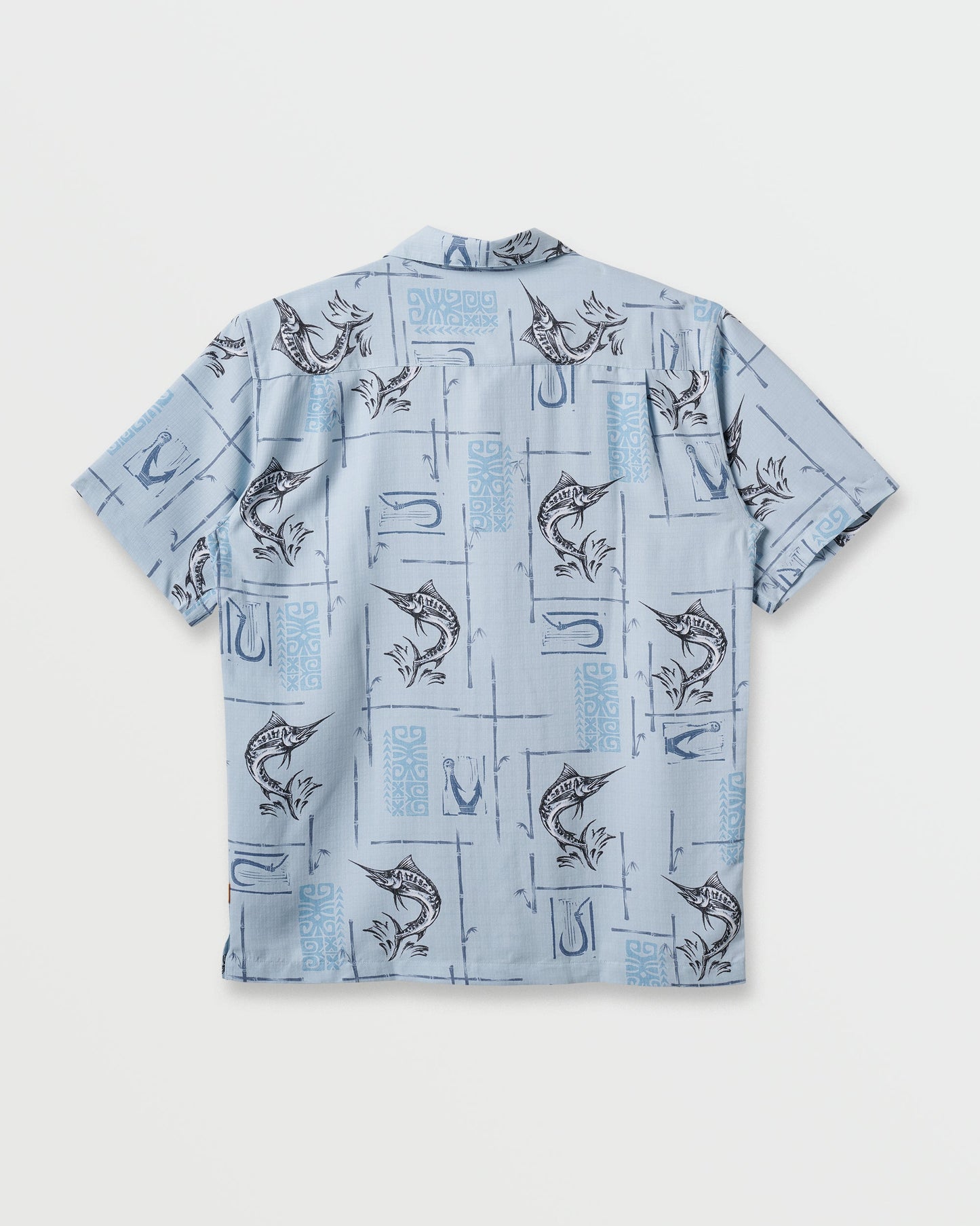 Waterman Big Day Short Sleeve Shirt - Ashley Blue Ashley Blue Quick Silver