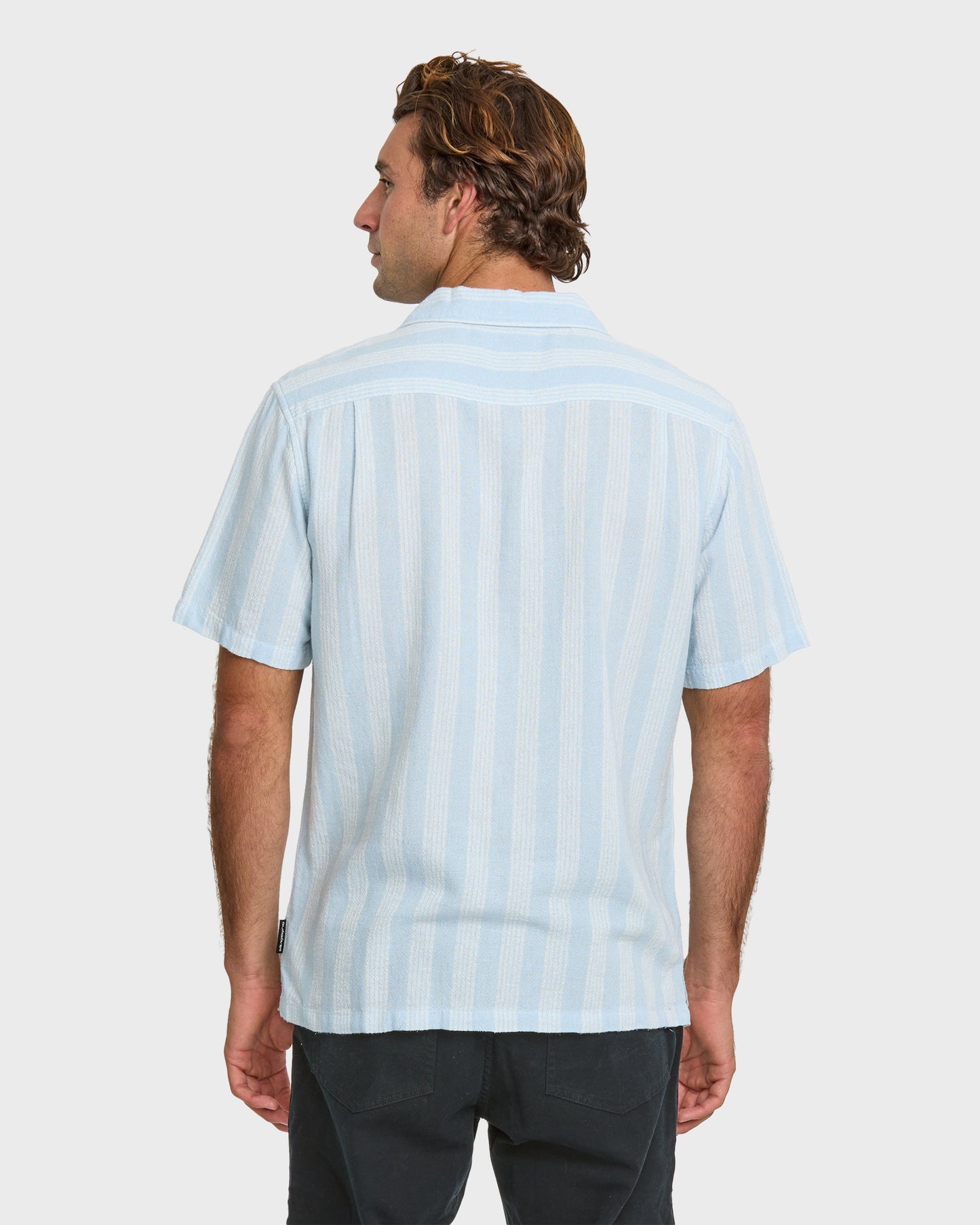 Nightfall Island Short Sleeve Shirt - Skyway Skyway Quick Silver