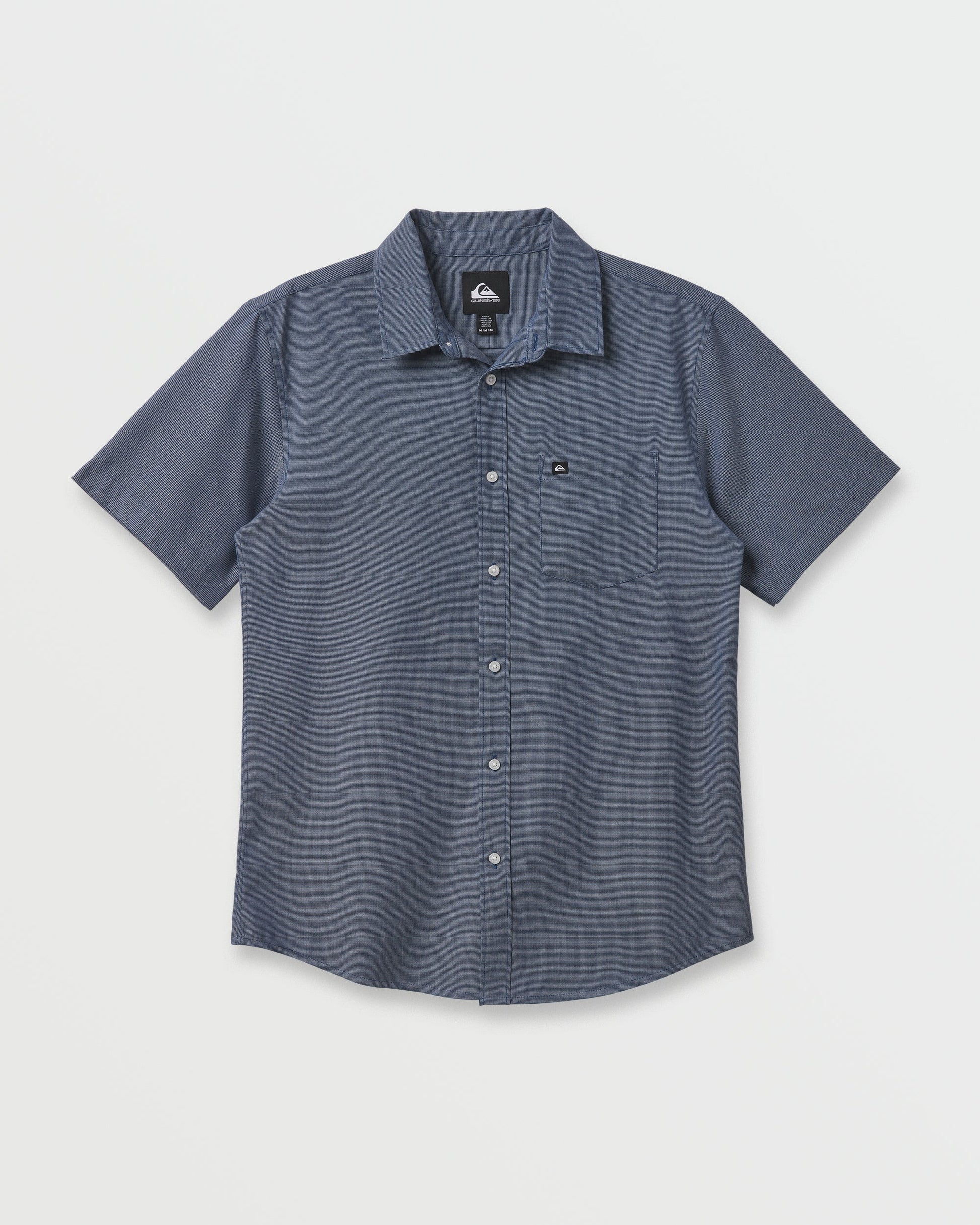Shoreline Classic Short Sleeve Shirt - Navy Navy Quick Silver