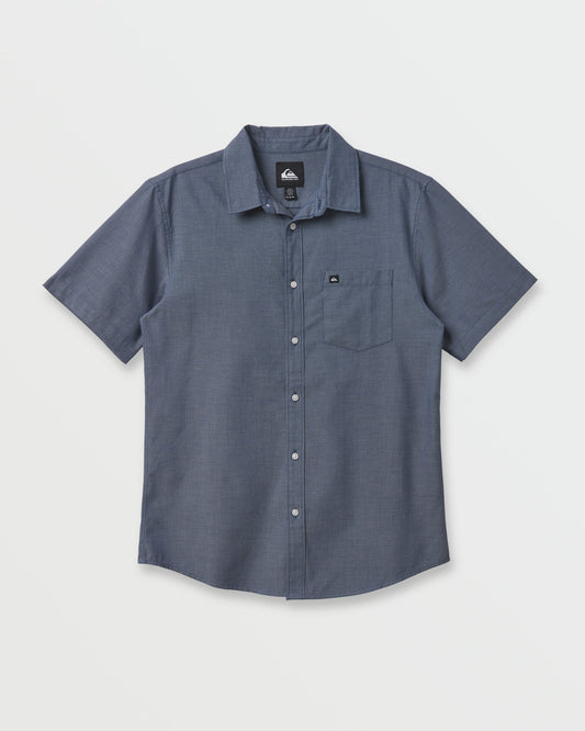 Shoreline Classic Short Sleeve Shirt - Navy Navy Quick Silver