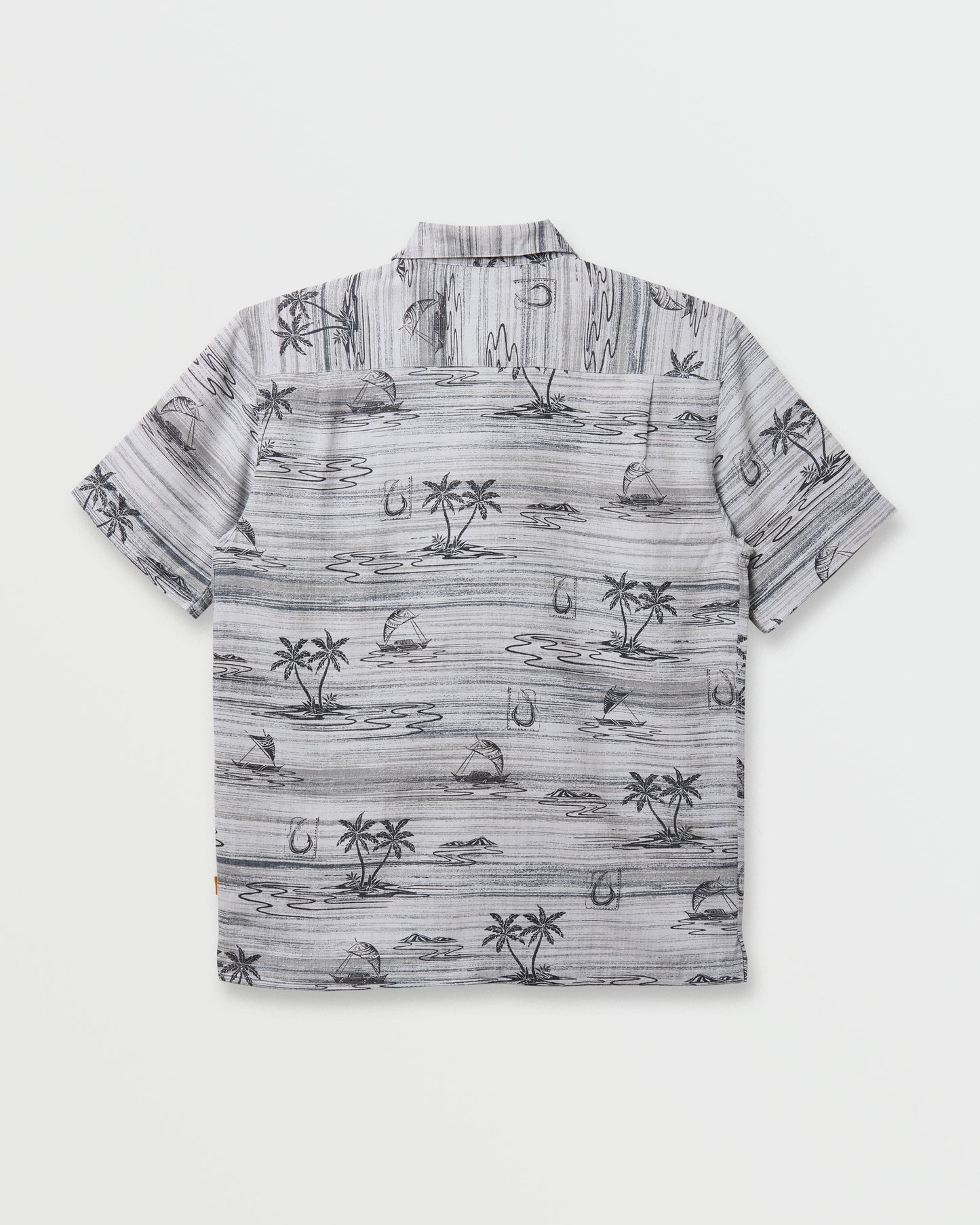 Waterman Island Daze Short Sleeve Shirt - Phantom Phantom Quick Silver