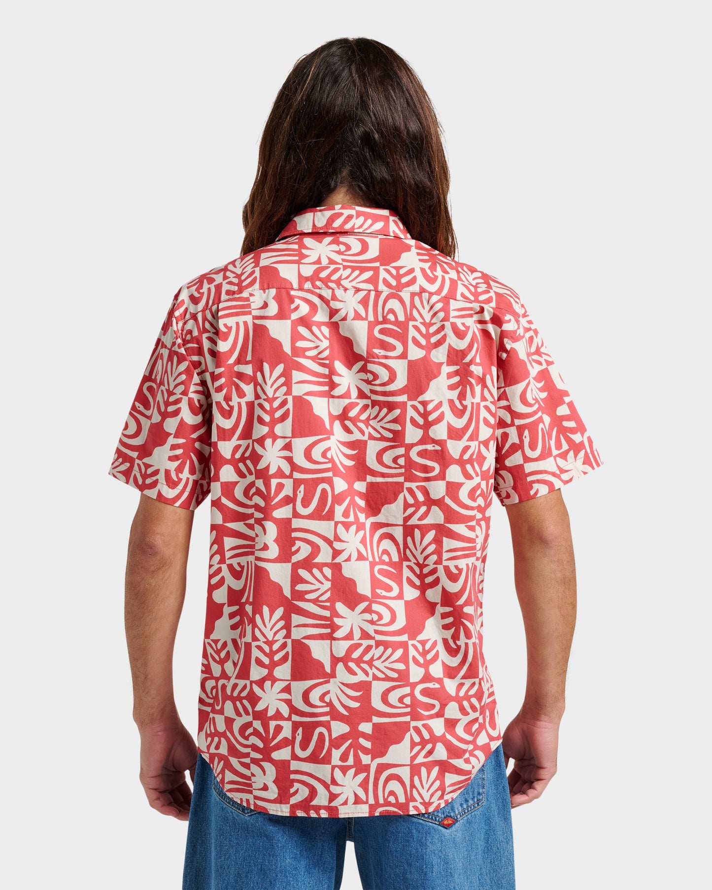 Terra Classic Stretch Short Sleeve Shirt - Mineral Red Mineral Red Quick Silver