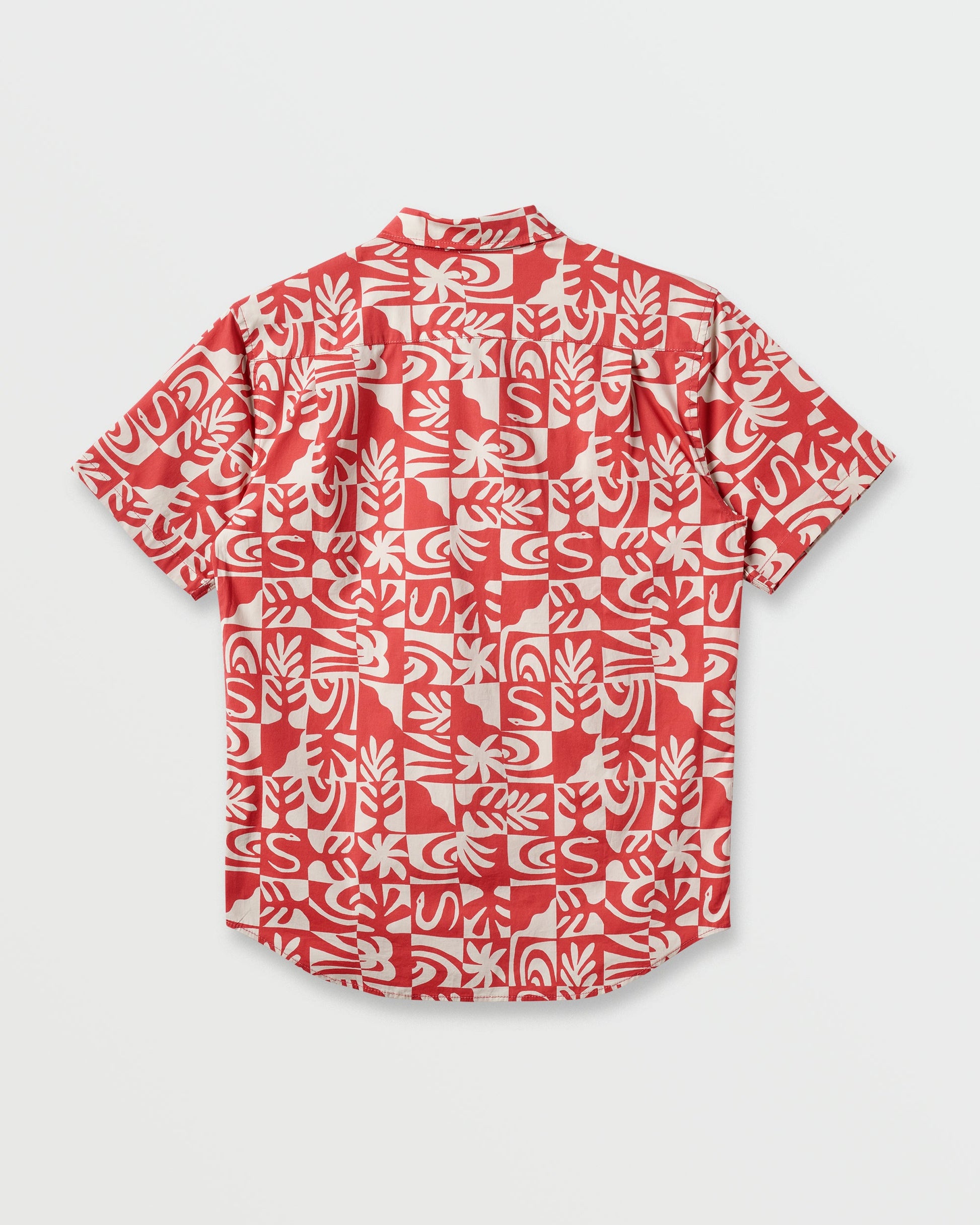 Terra Classic Stretch Short Sleeve Shirt - Mineral Red Mineral Red Quick Silver