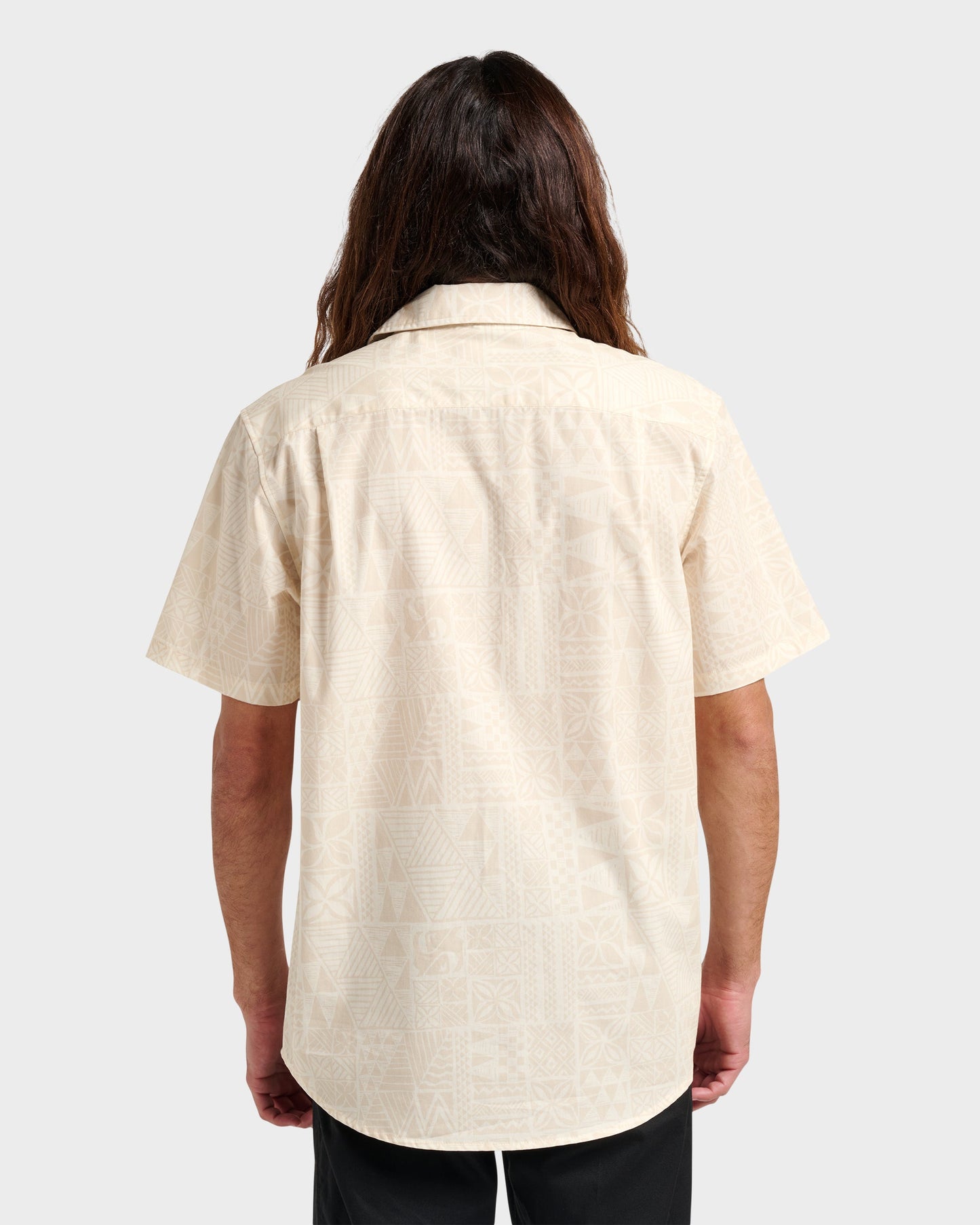 Makaha Classic Short Sleeve Shirt - Off White Off White Quick Silver