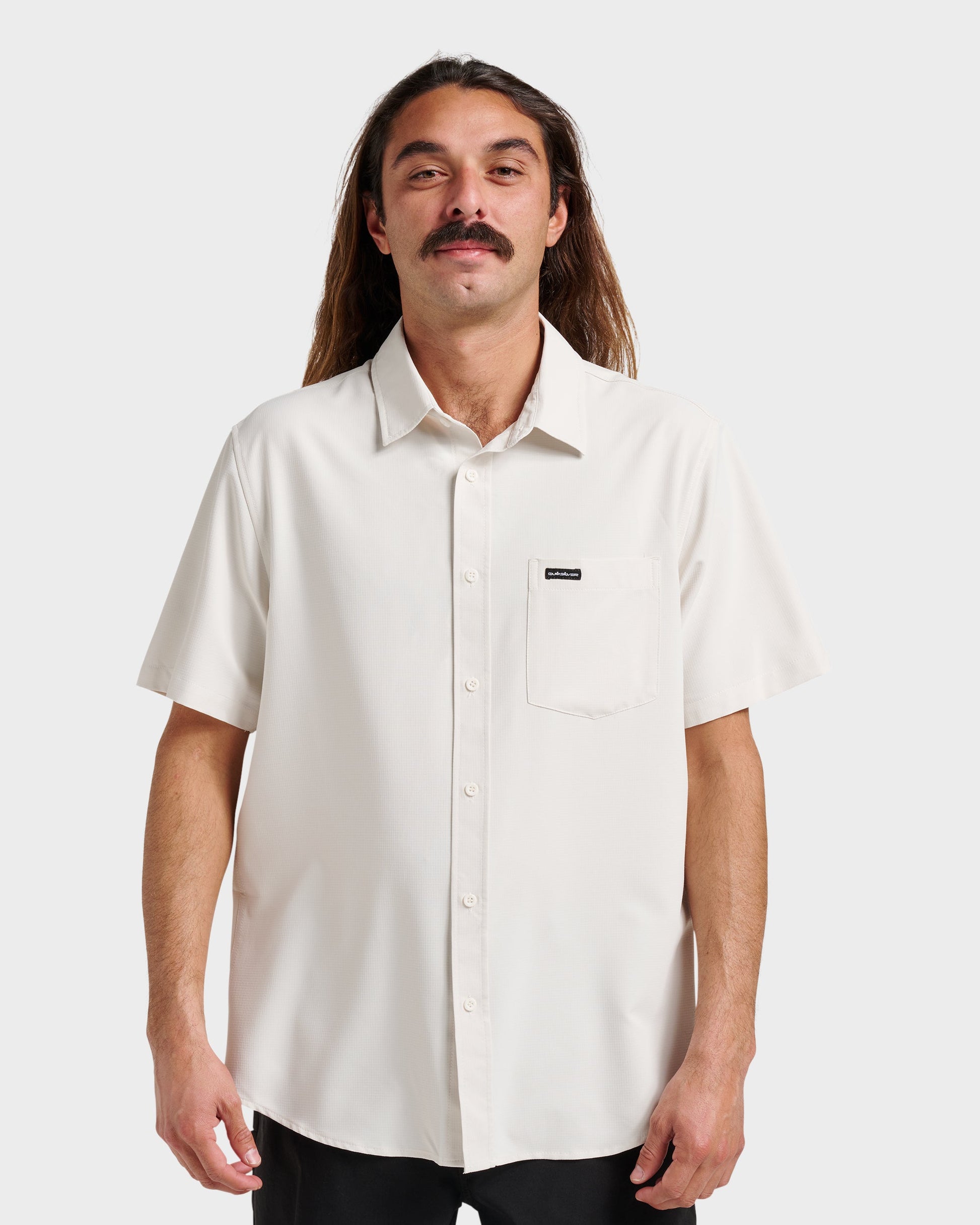 Allport Classic Short Sleeve Shirt - Silver Birch Silver Birch Quick Silver