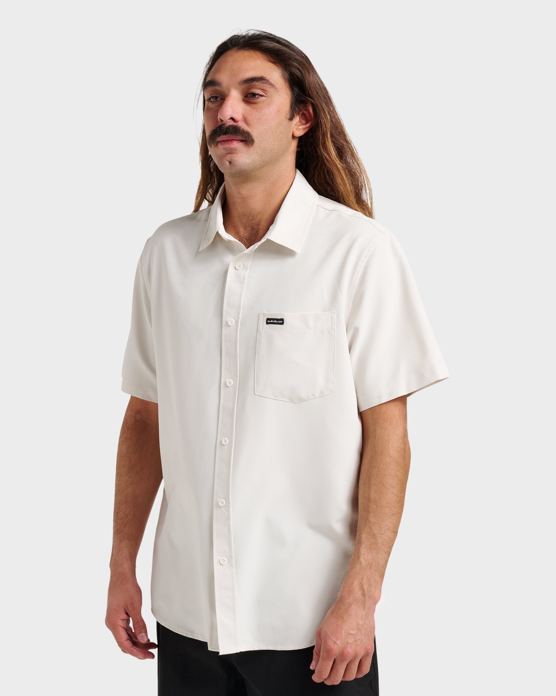 Allport Classic Short Sleeve Shirt - Silver Birch Silver Birch Quick Silver