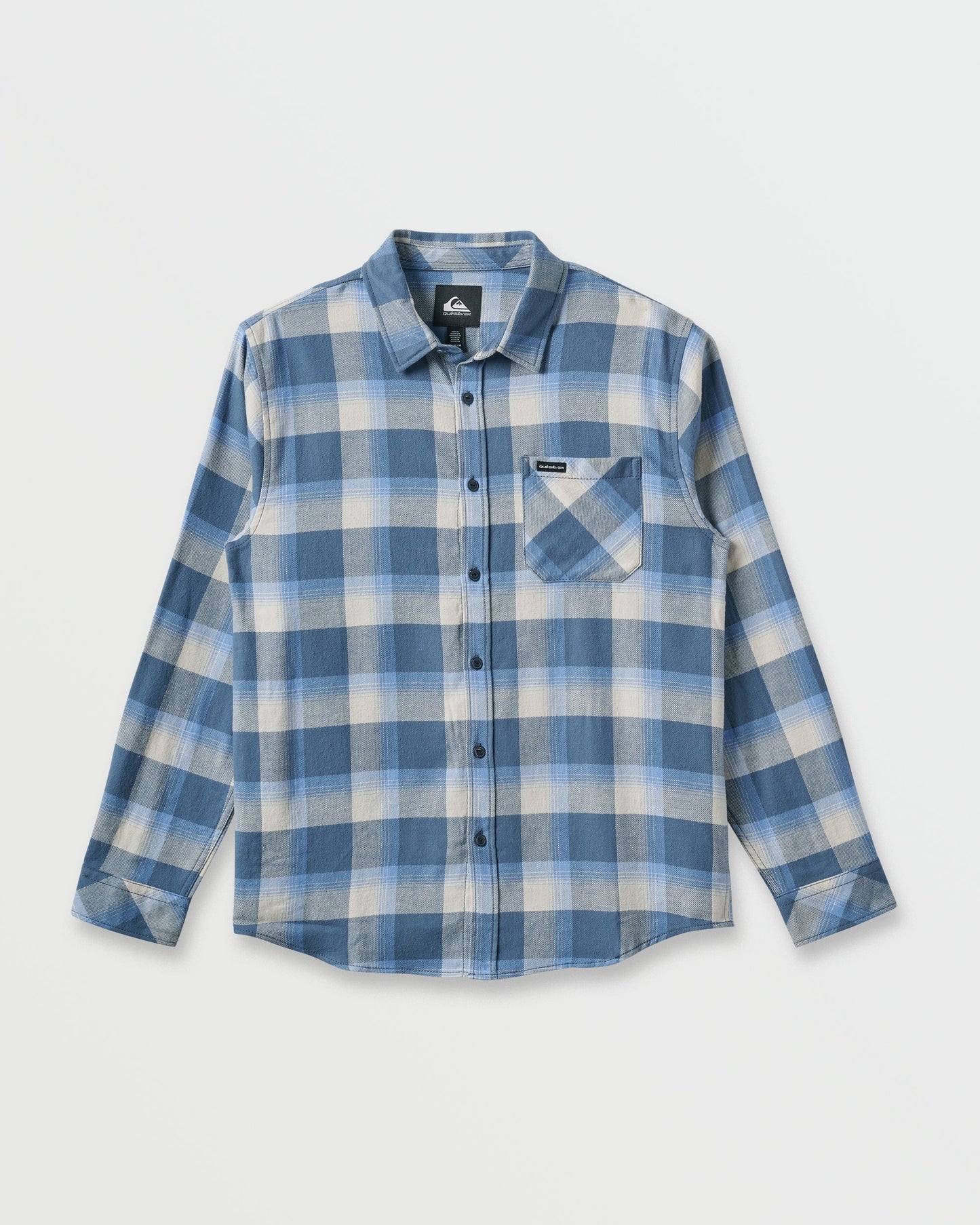 Penmar Check Flannel Shirt - China Blue China Blue Quick Silver