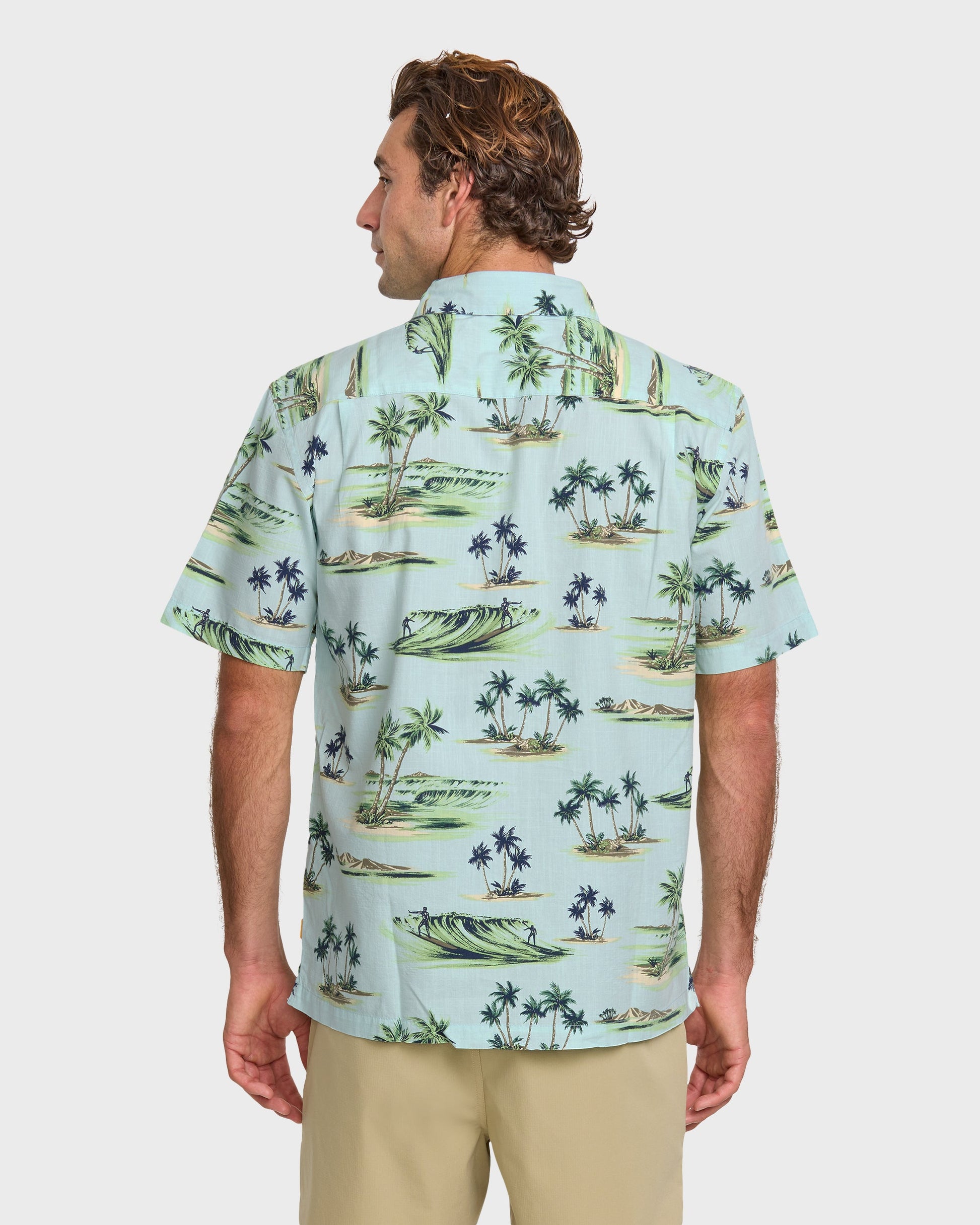 Waterman Day Dreamin' Shirt - Cool Blue Cool Blue Quick Silver