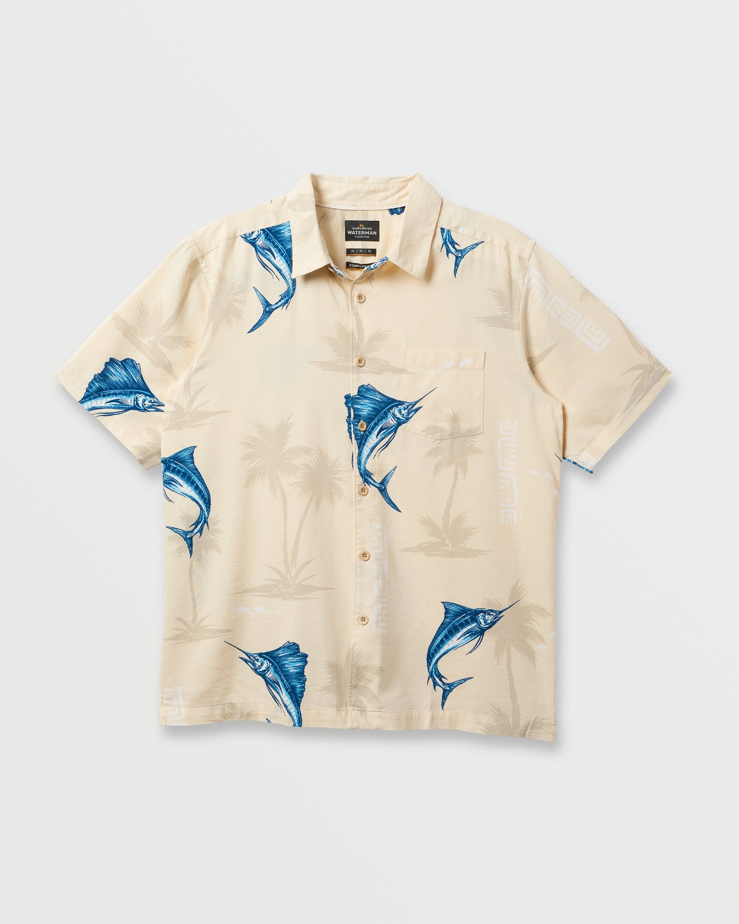 Waterman Playing Hooky Shirt - Sand Sand Quick Silver
