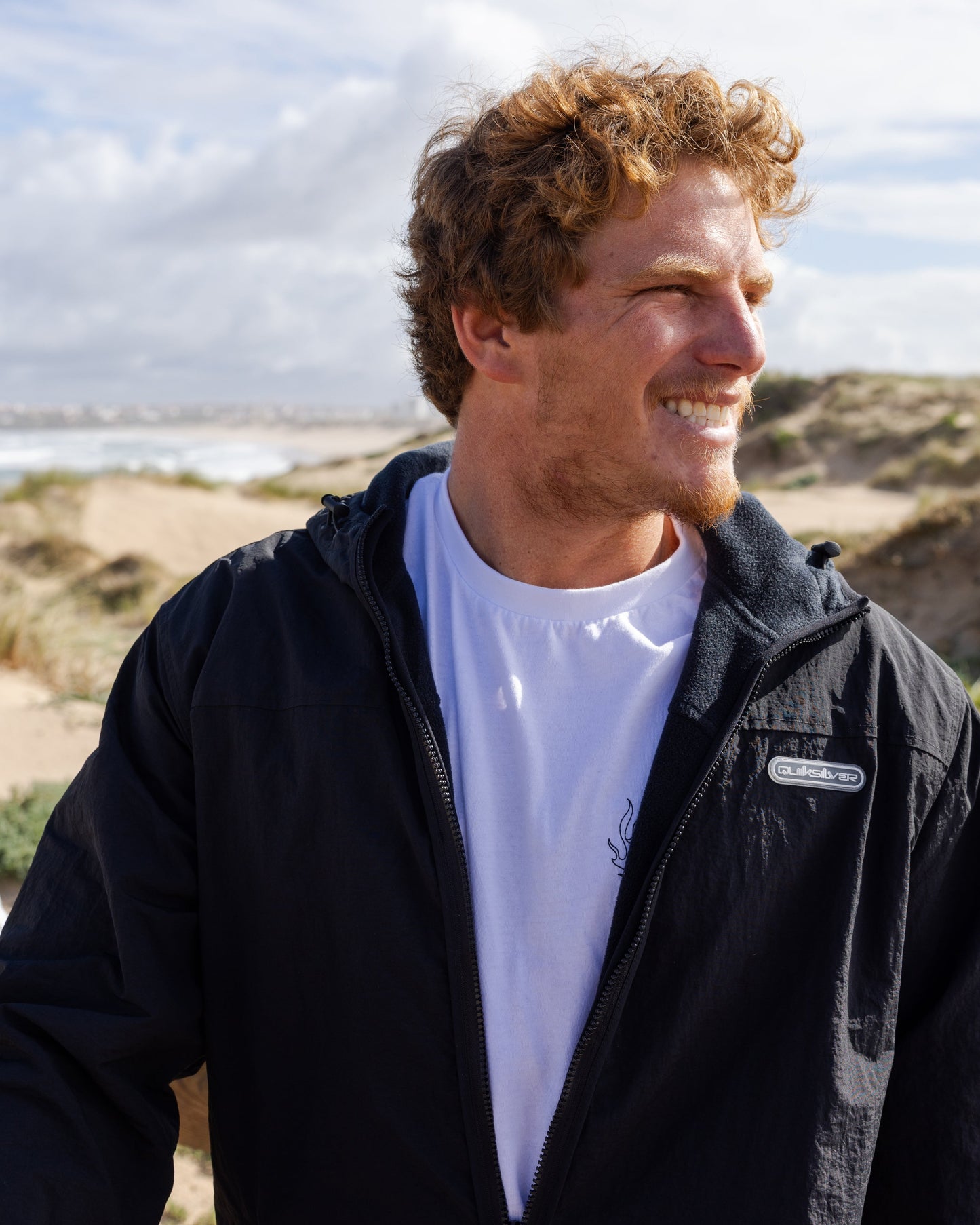 Reversible Zip Hoodie - Black Black Quick Silver